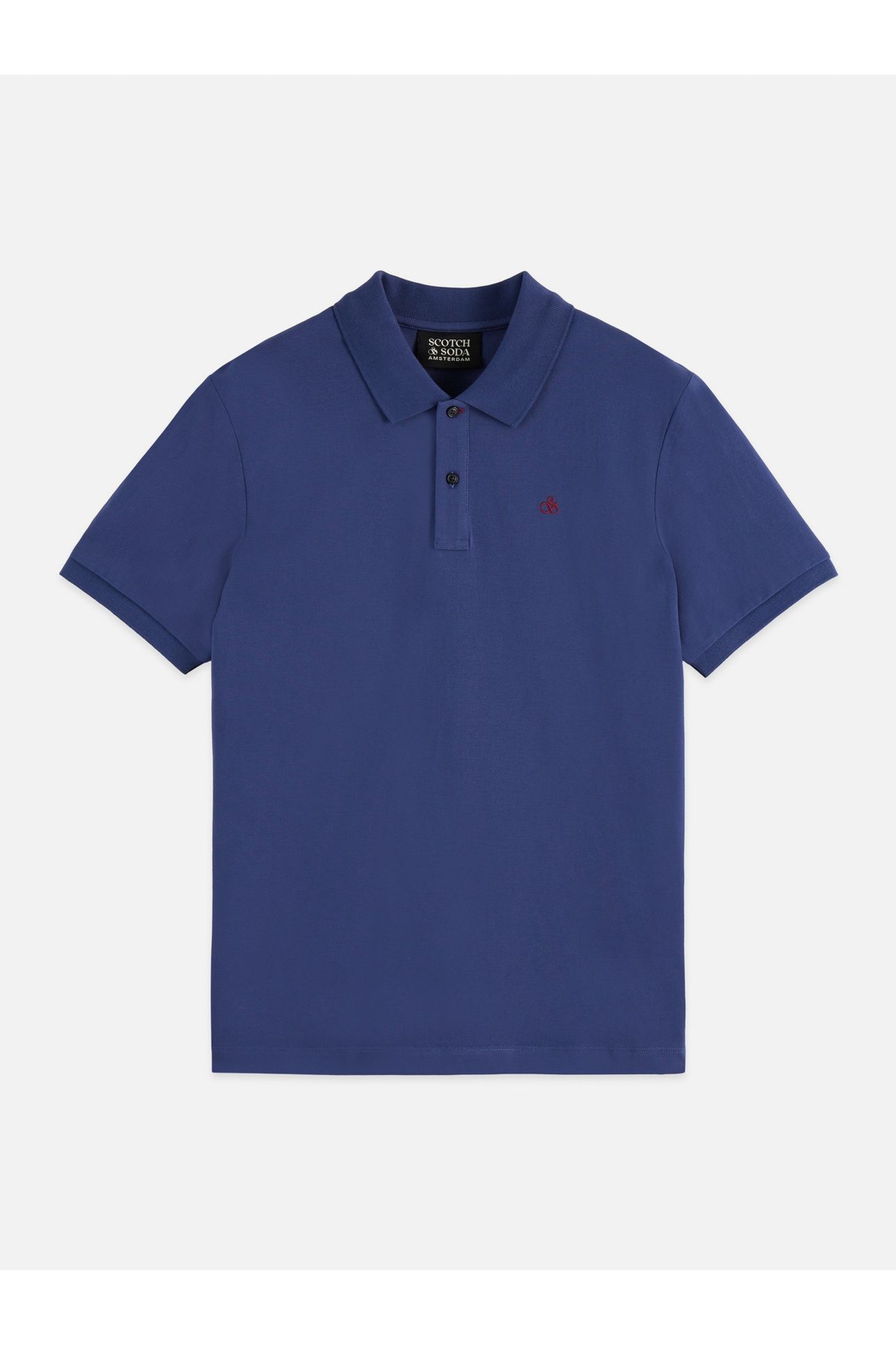 SEASONAL CORE PIQUE CHEST LOGO POLO NAVY 1