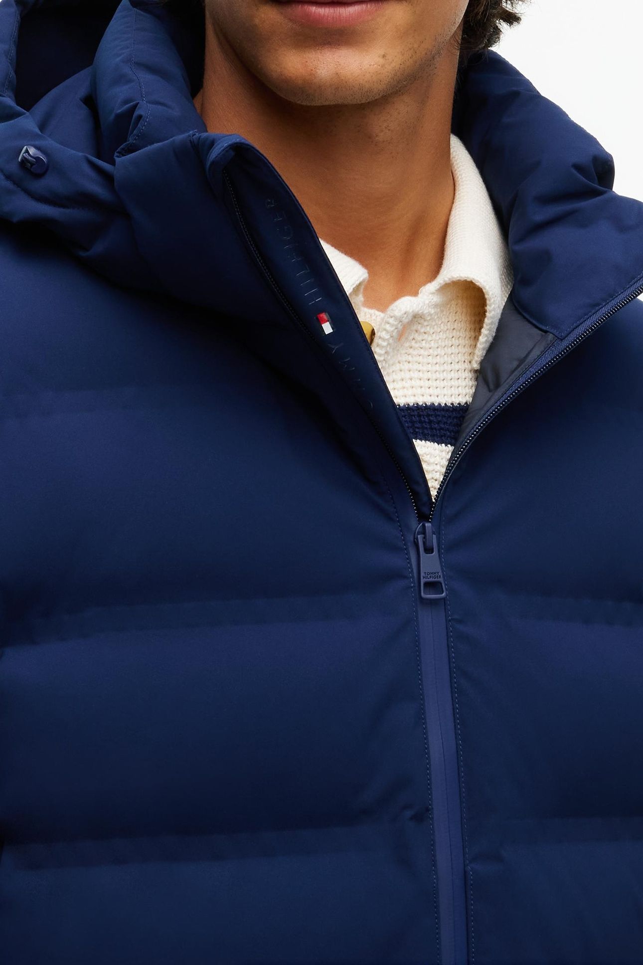 TECH HEAT-SEALED JACKET BLUE 7