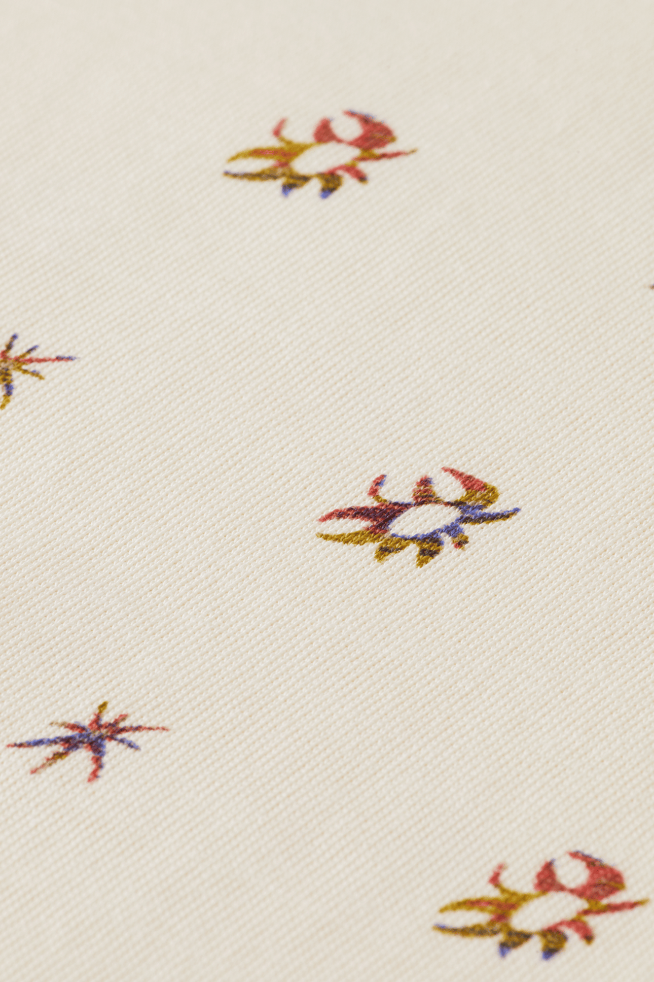 MICRO-PRINTED REGULAR-FIT T-SHIRT LIGHT BEIGE 3