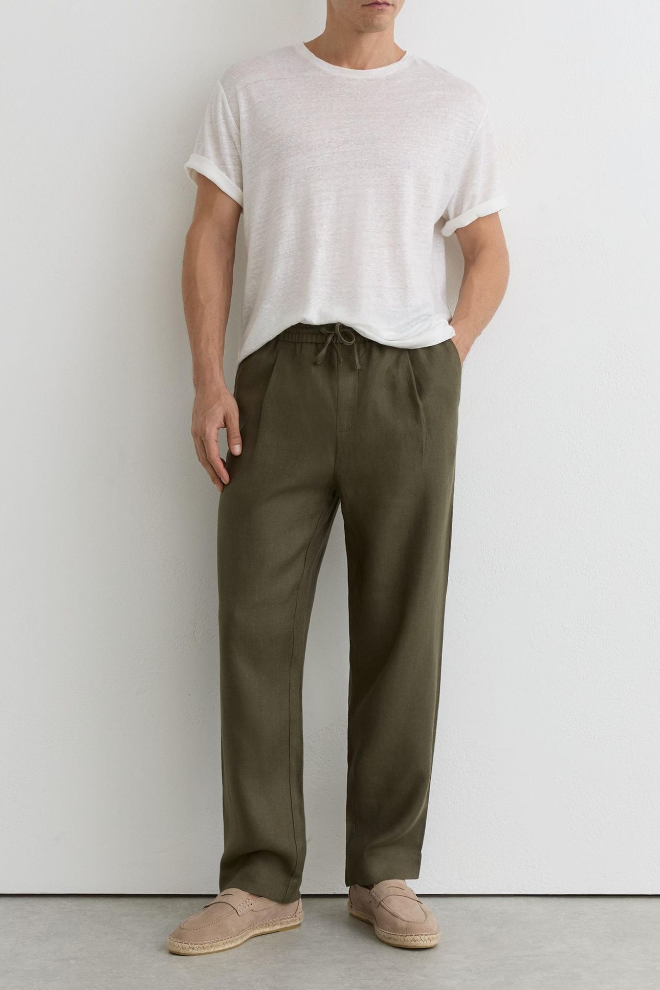 SS LINEN TSHIRT WHITE 3