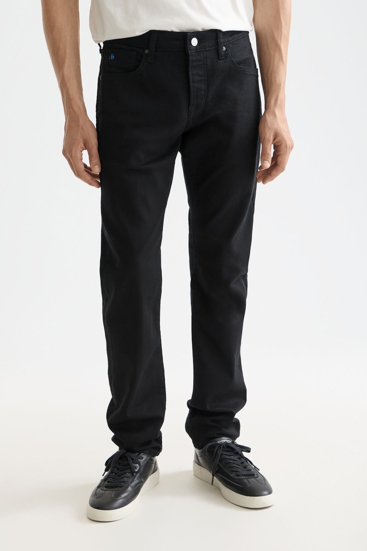 RALSTON REGULAR SLIM-FIT JEANS BLACK 1