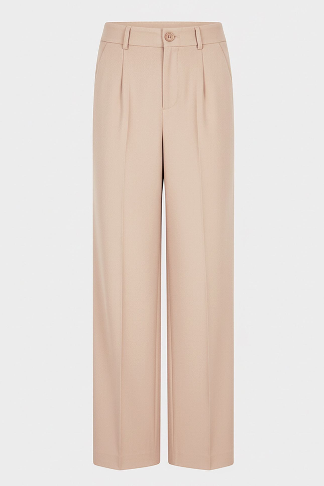 TROUSERS WIDE LEG ELASTIC MELANGE SAND MELANGE 3