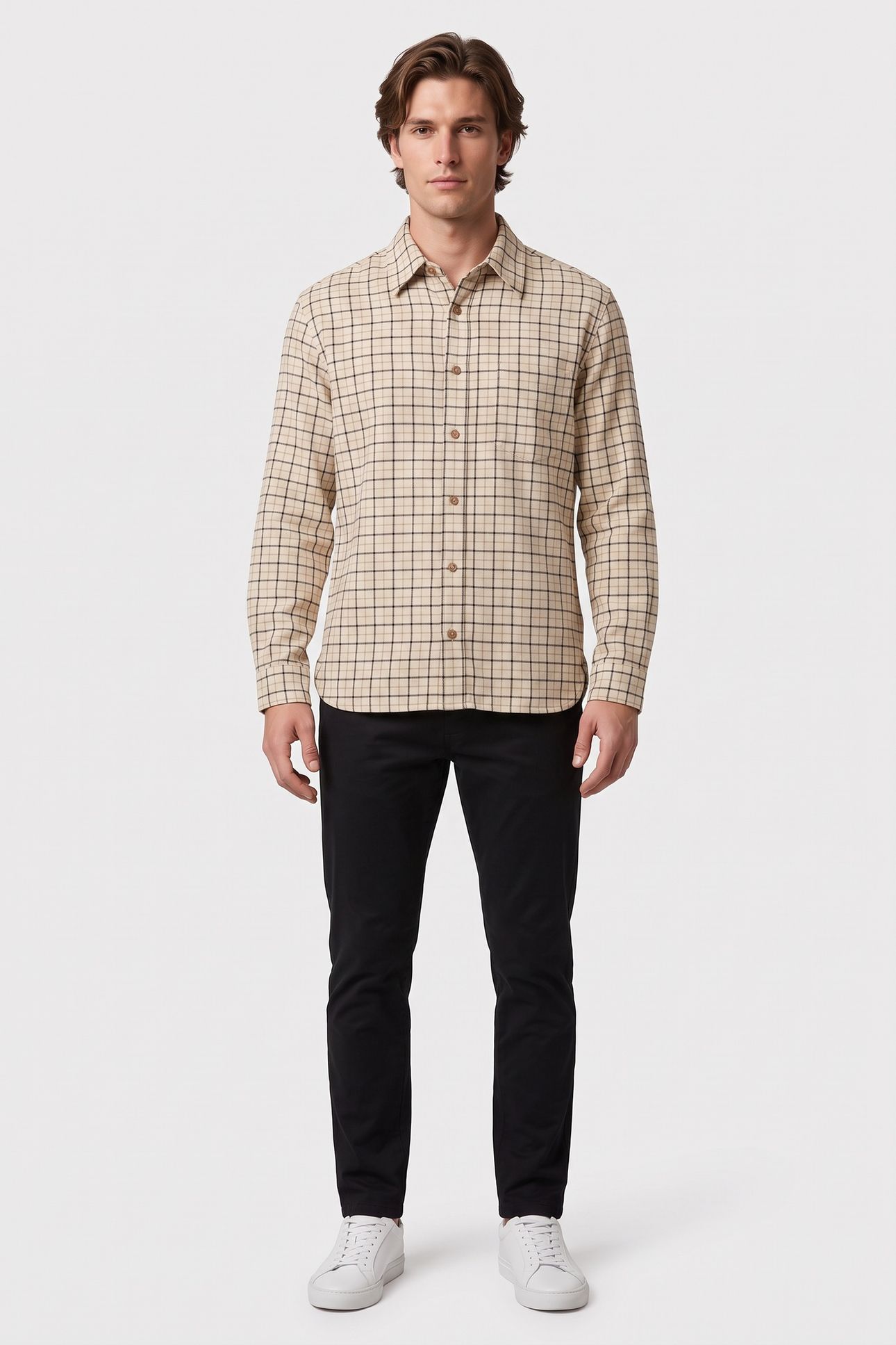 UNISEX OVERSHIRT ECRU 3