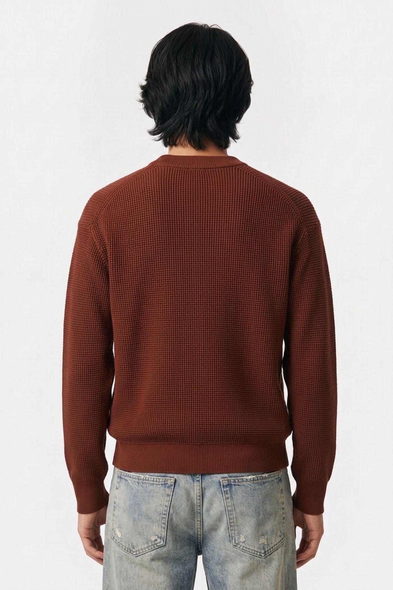 LS EZ COTTON WAFFLE CHERRY MAHOGANY 2