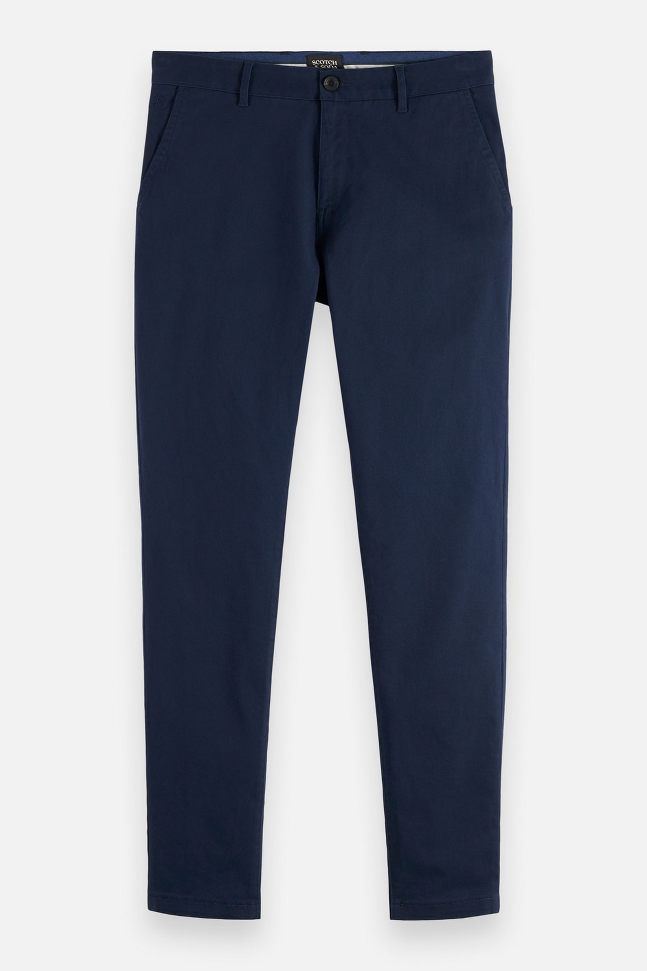 MOTT COTTON-BLEND TWILL CHINO NAVY 4