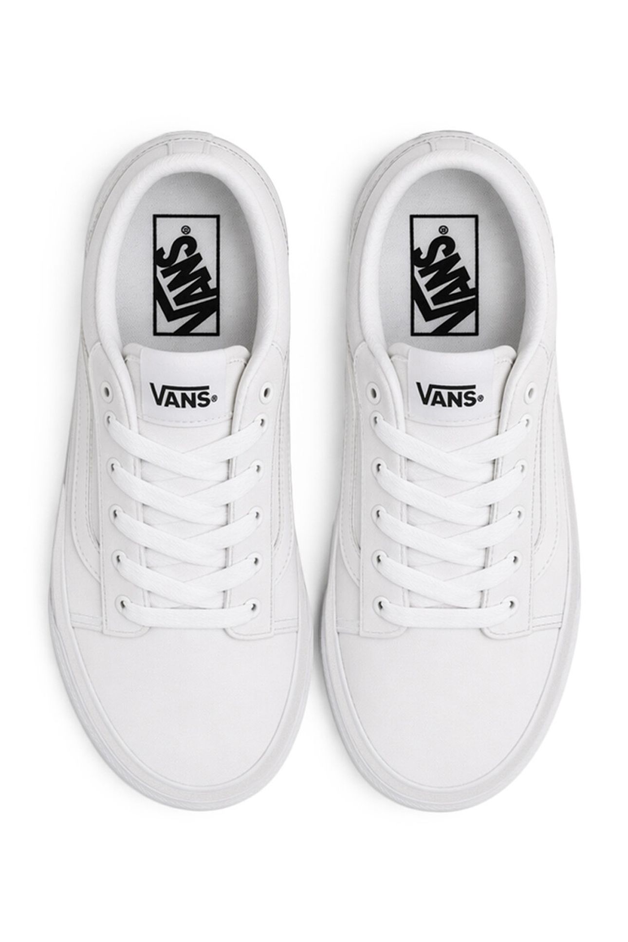 JUNIOR VERO LS CANVAS WHITE/WHITE 6