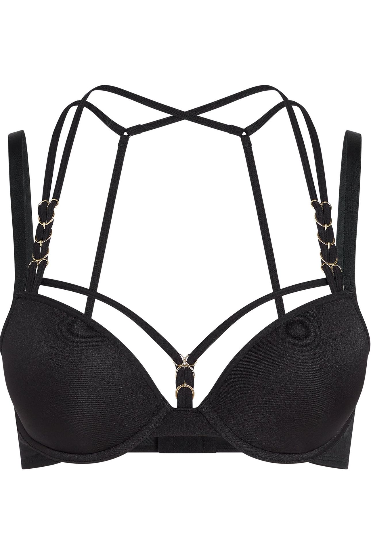 MANJIRA BLACK PUSH UP BRA 3