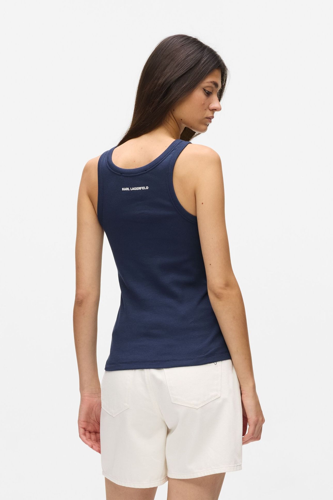 IKON RIBBED TANK TOP MEDIEVAL BLUE 2