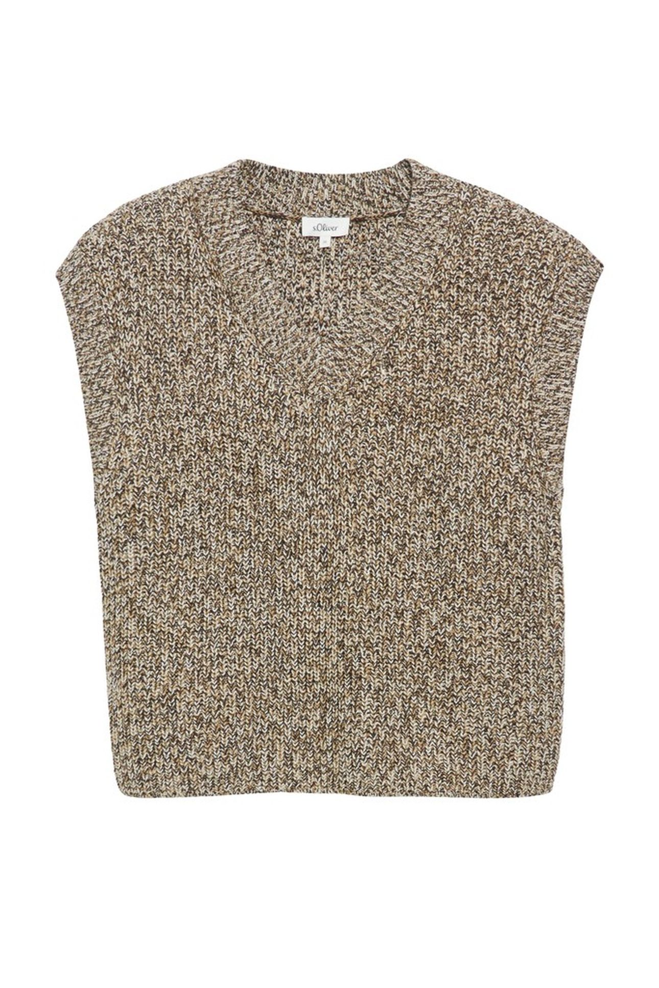 S.OLIVER PULLOVERS BROWN 4