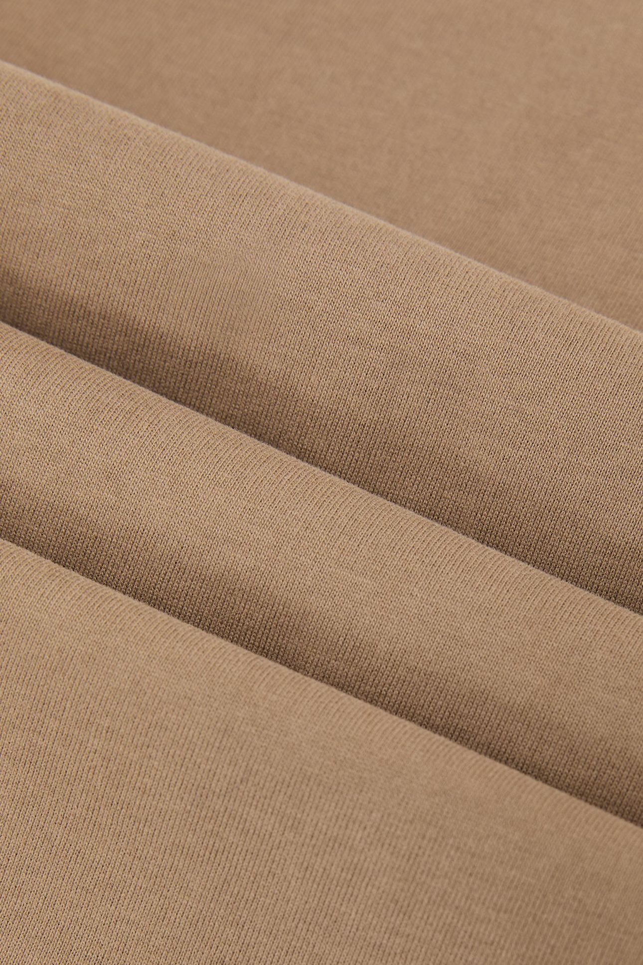 COTTON CREW TEE TAUPE NEUTRAL 7