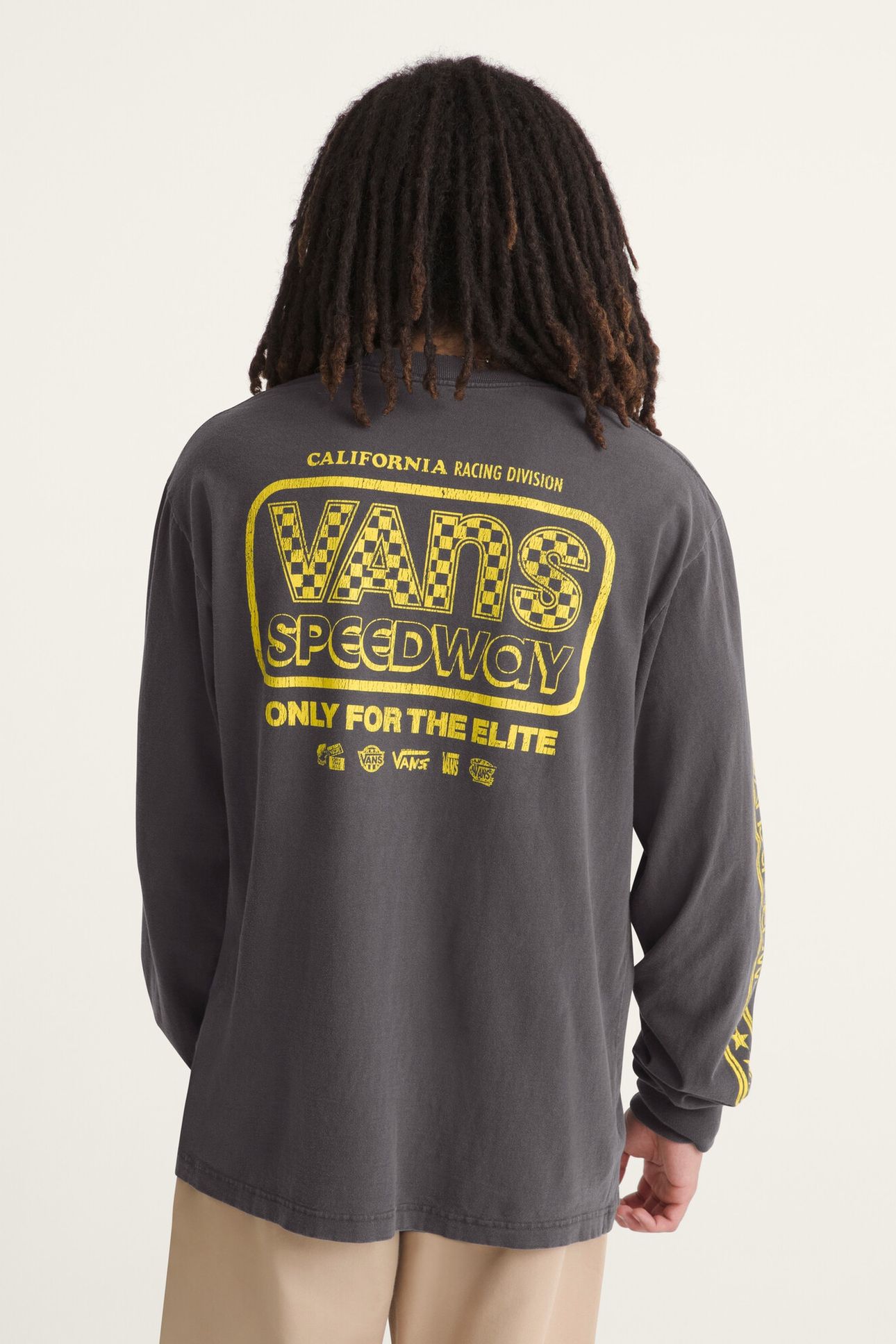 VANS SPEEDWAY LS TEE FADED BLACK 2