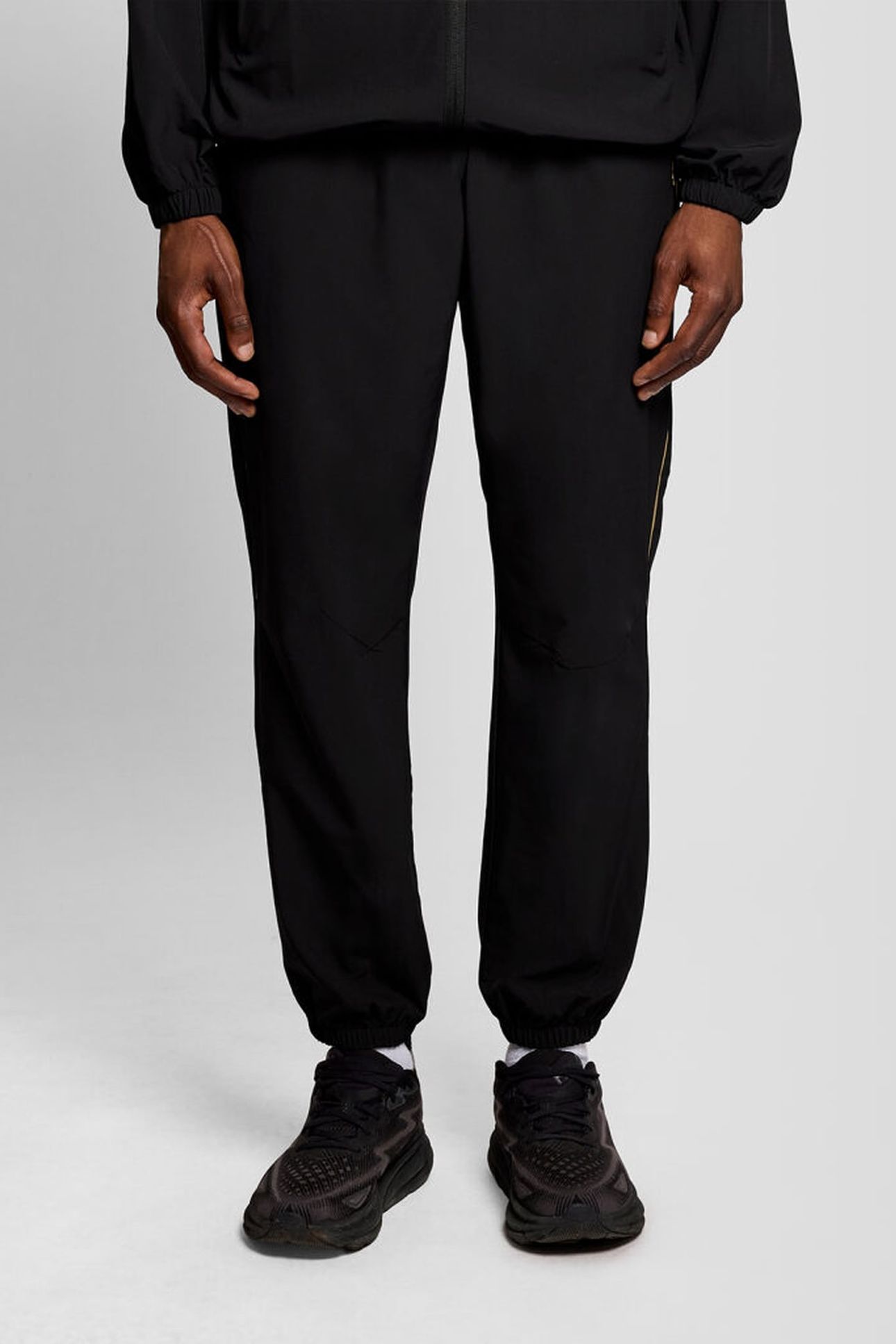 STRIPED TRACKIES JET BLACK 1