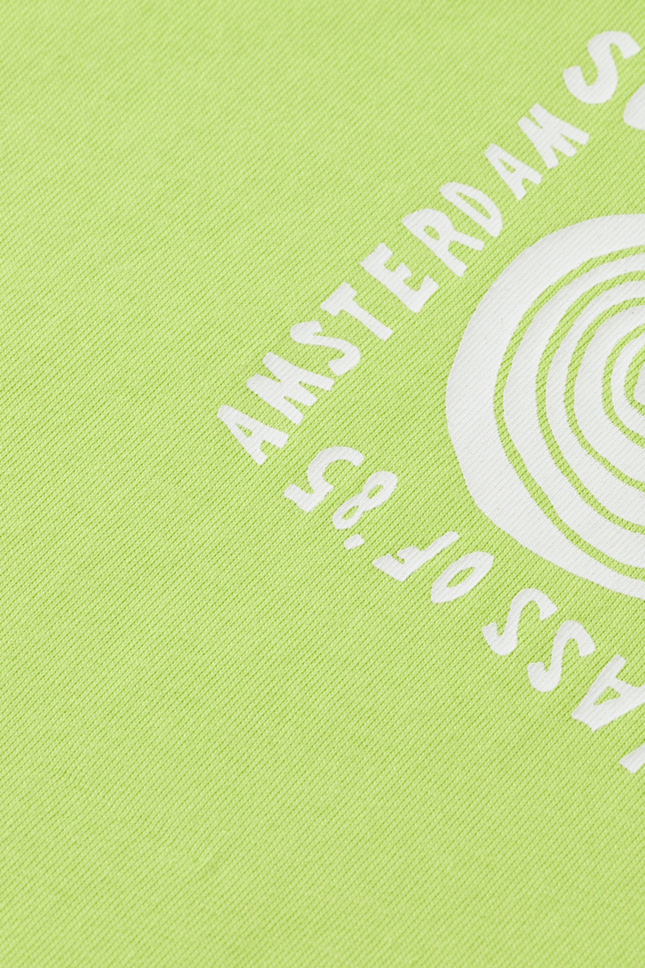 REGULAR FIT T-SHIRT WITH CHEST ARTWORK GREEN GLOW 7