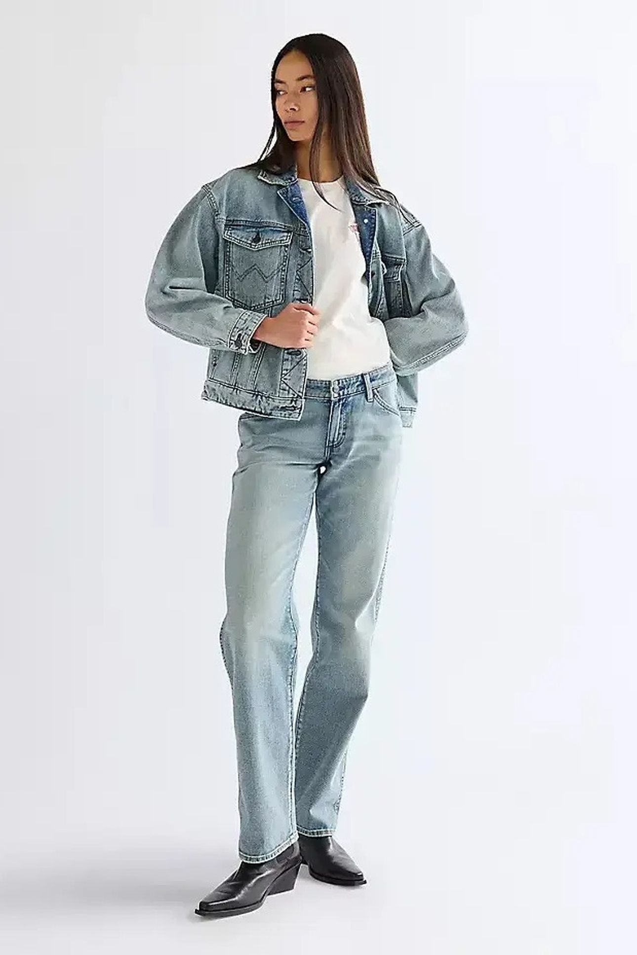 COWGIRL JACKET HIPPIE HAZE DENIM BLUE 3