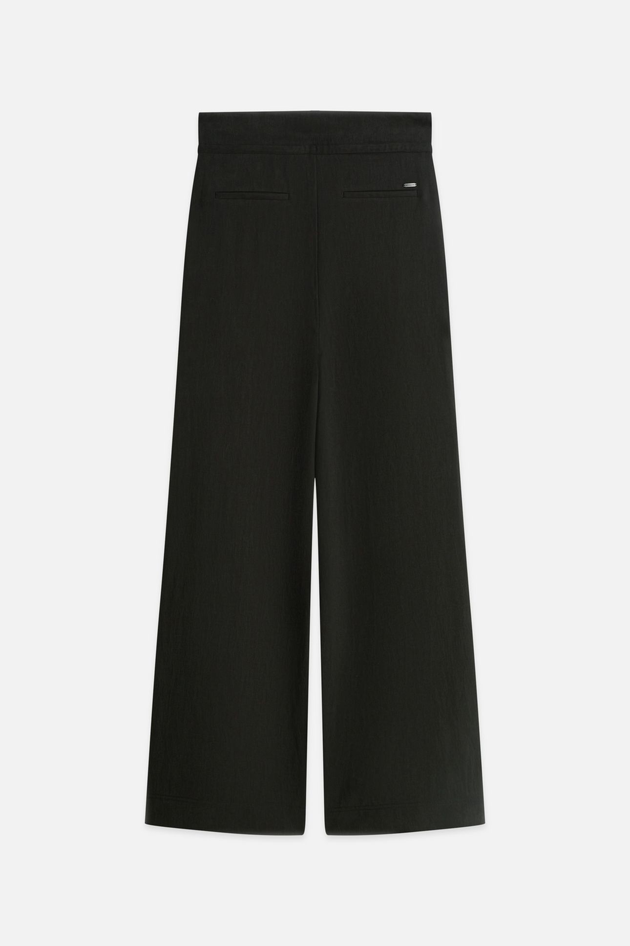 JUNE - HIGH RISE WIDE LEG TWILL PAPERBAG PANTS METEORITE 2
