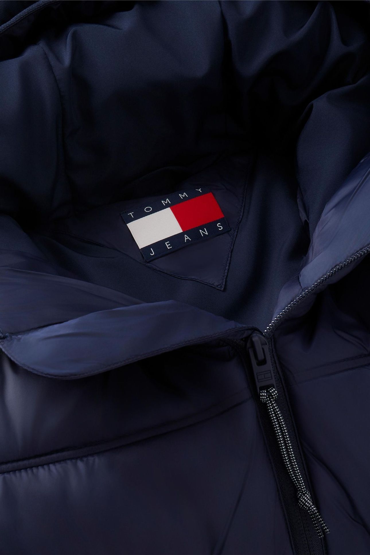 TJM HOODED LOGO JACKET DARK BLUE 9