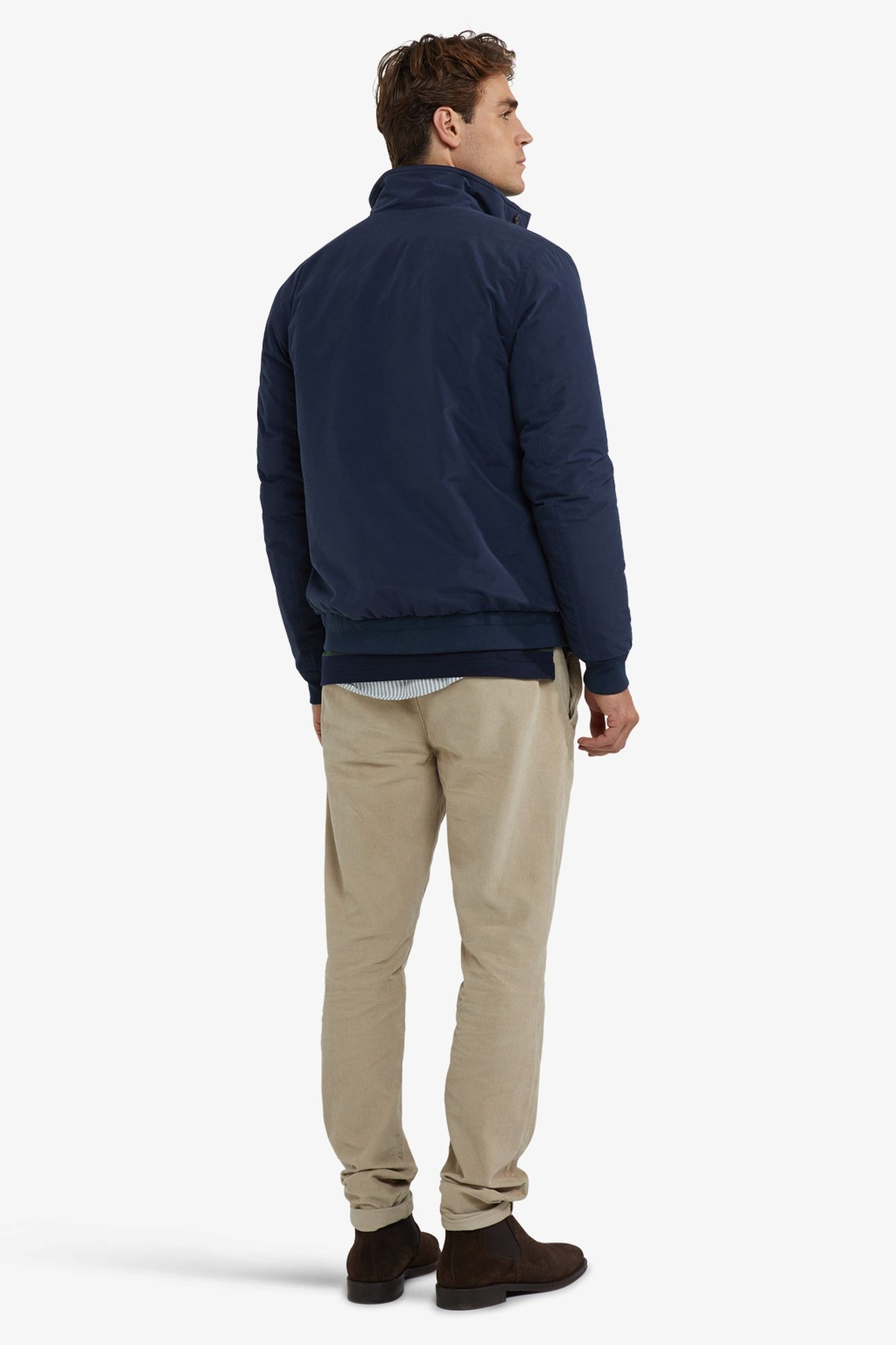 CLASSIC BOMBER JACKET NAVY 5