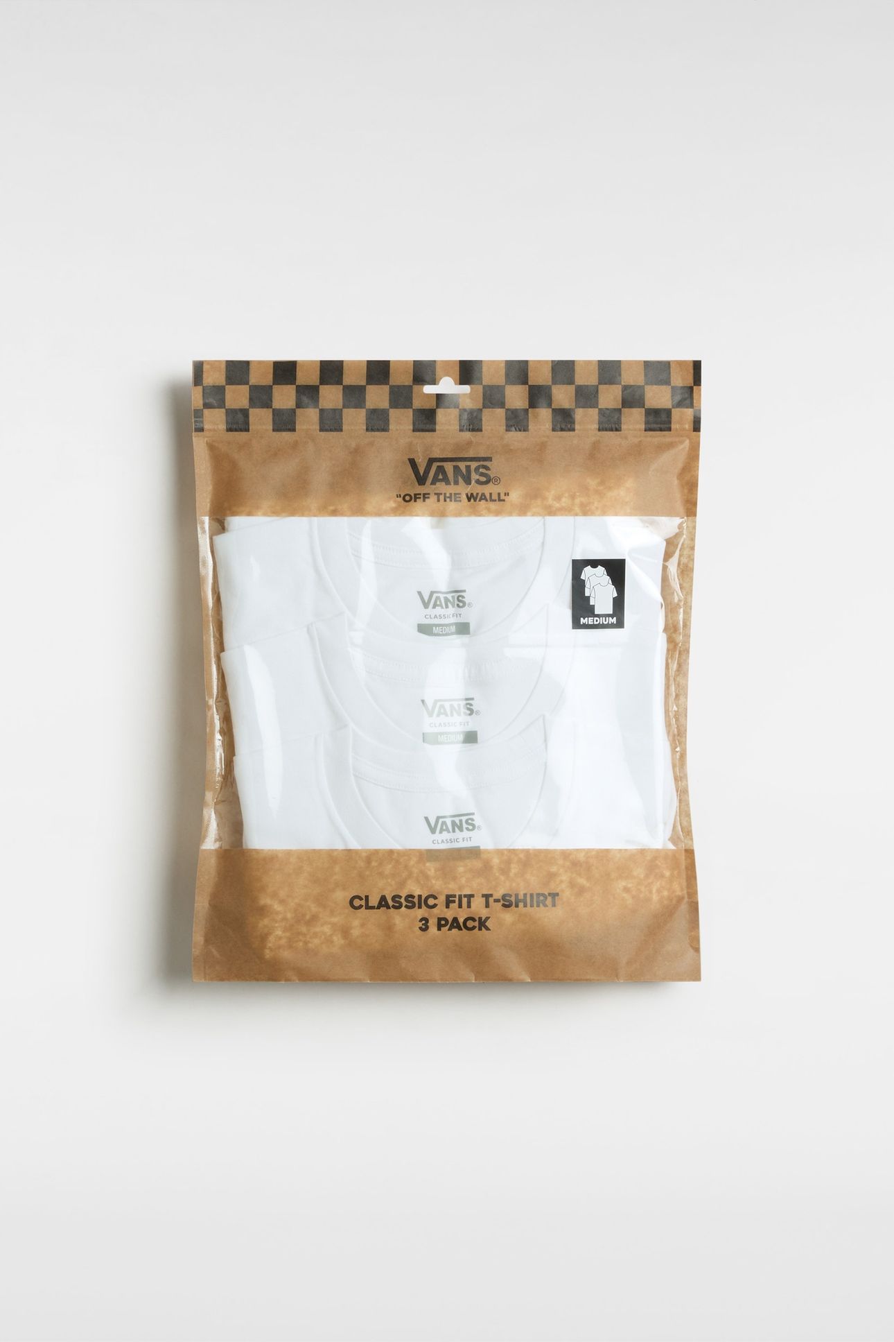 MN VANS BASIC TEE MULTIPACK WHITE 8