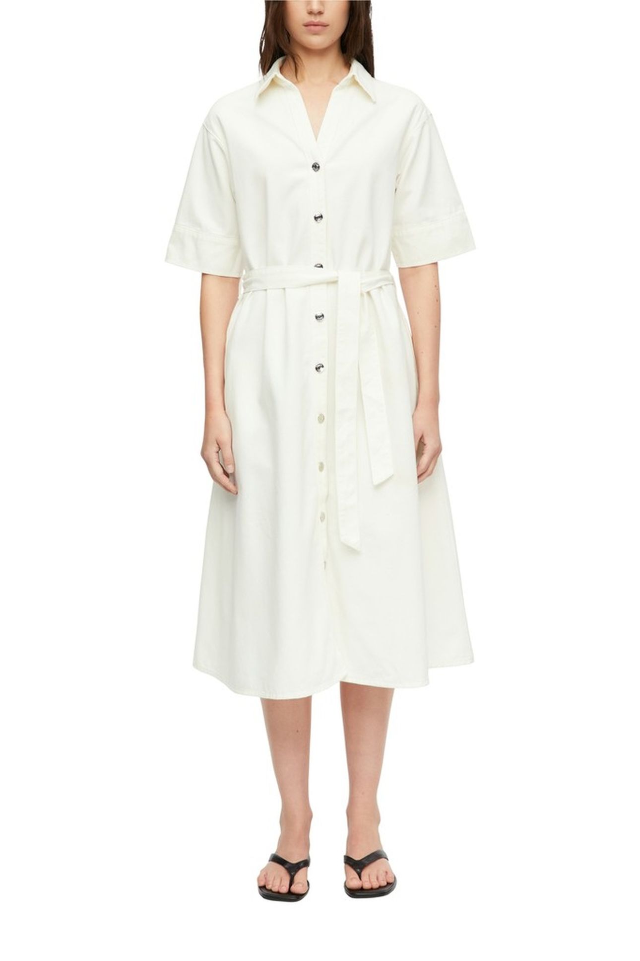 COMMA DRESSES WHITE 1