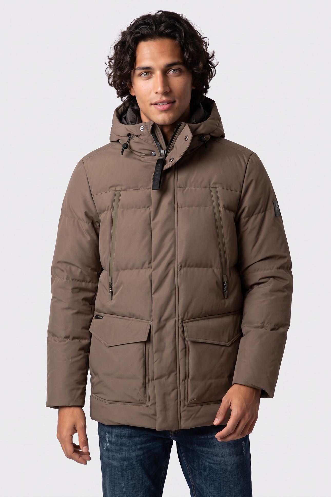 OUTERWEAR EXPLORER TECH STONE GRAY 1