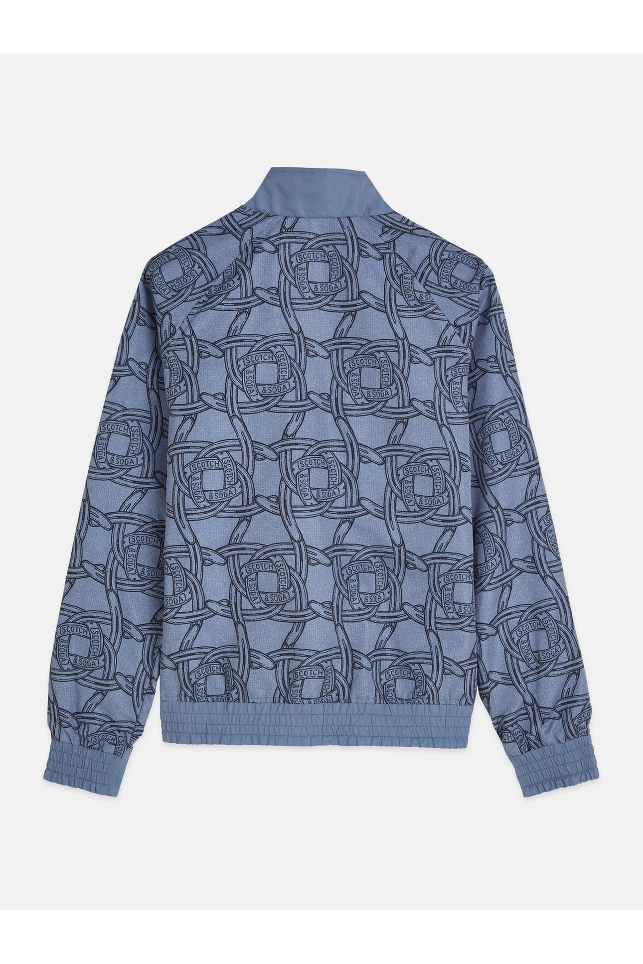 REVERSIBLE PRINTED JACKET NAVY 4