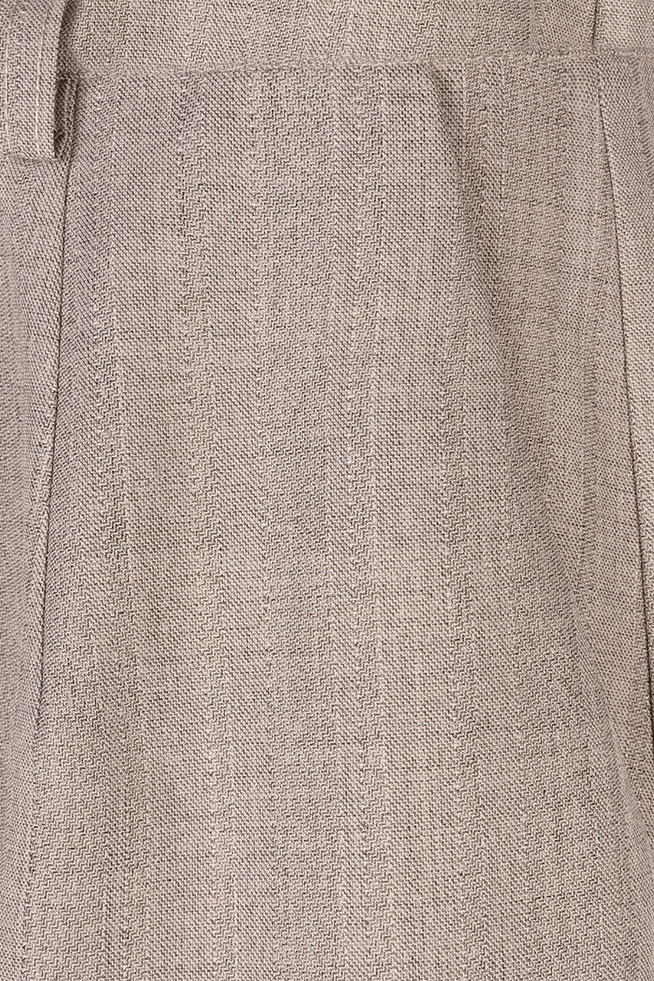 TROUSERS WIDE LEG TAUPE MELANGE 7