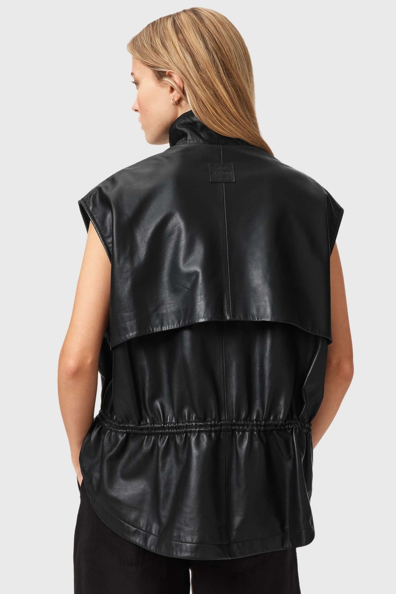 FLOR GILET BLACK 2