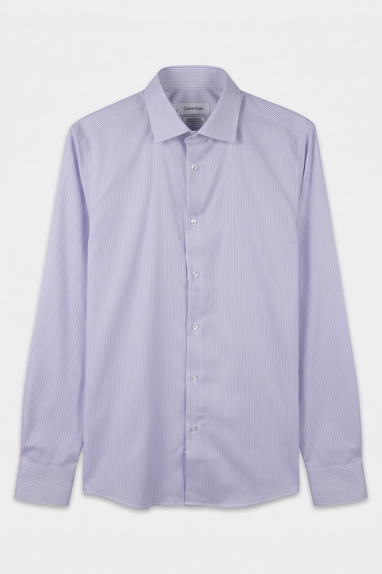 SLIM REF COTTON SHIRT PURPLE MULTI 3