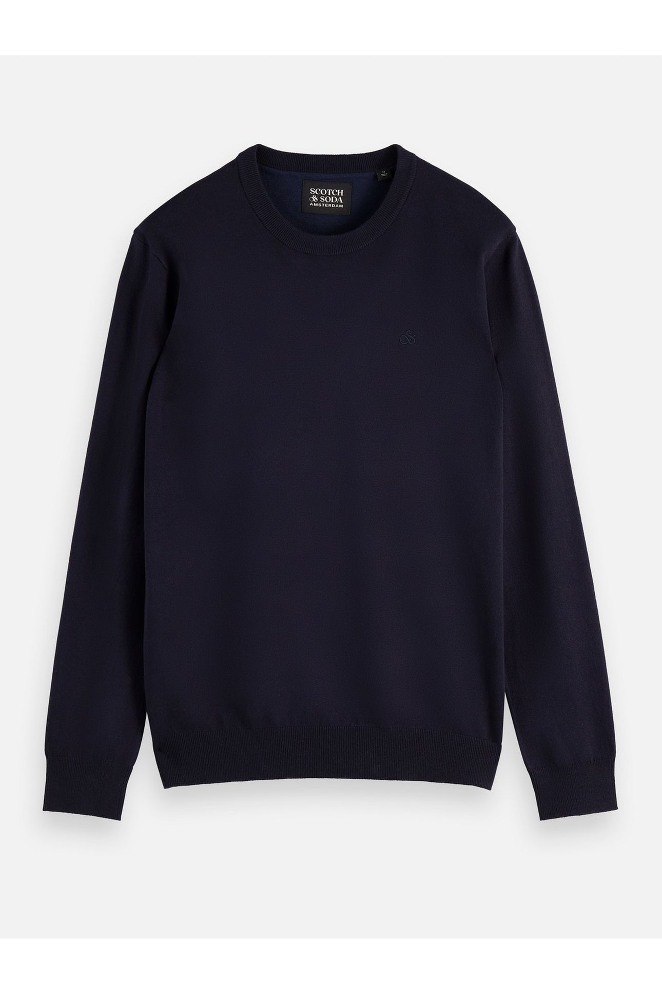 ECOVERO REGULAR-FIT PULLOVER NAVY 4