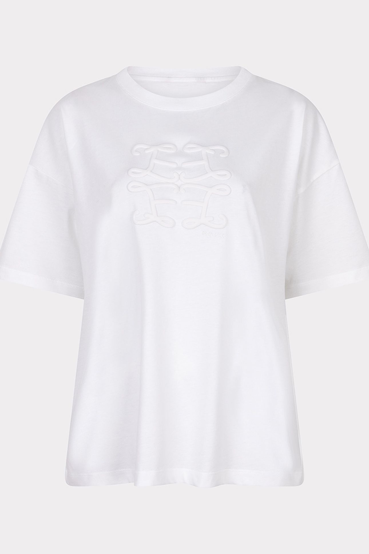 T-SHIRT WIDE MONOGRAM OFF WHITE 4