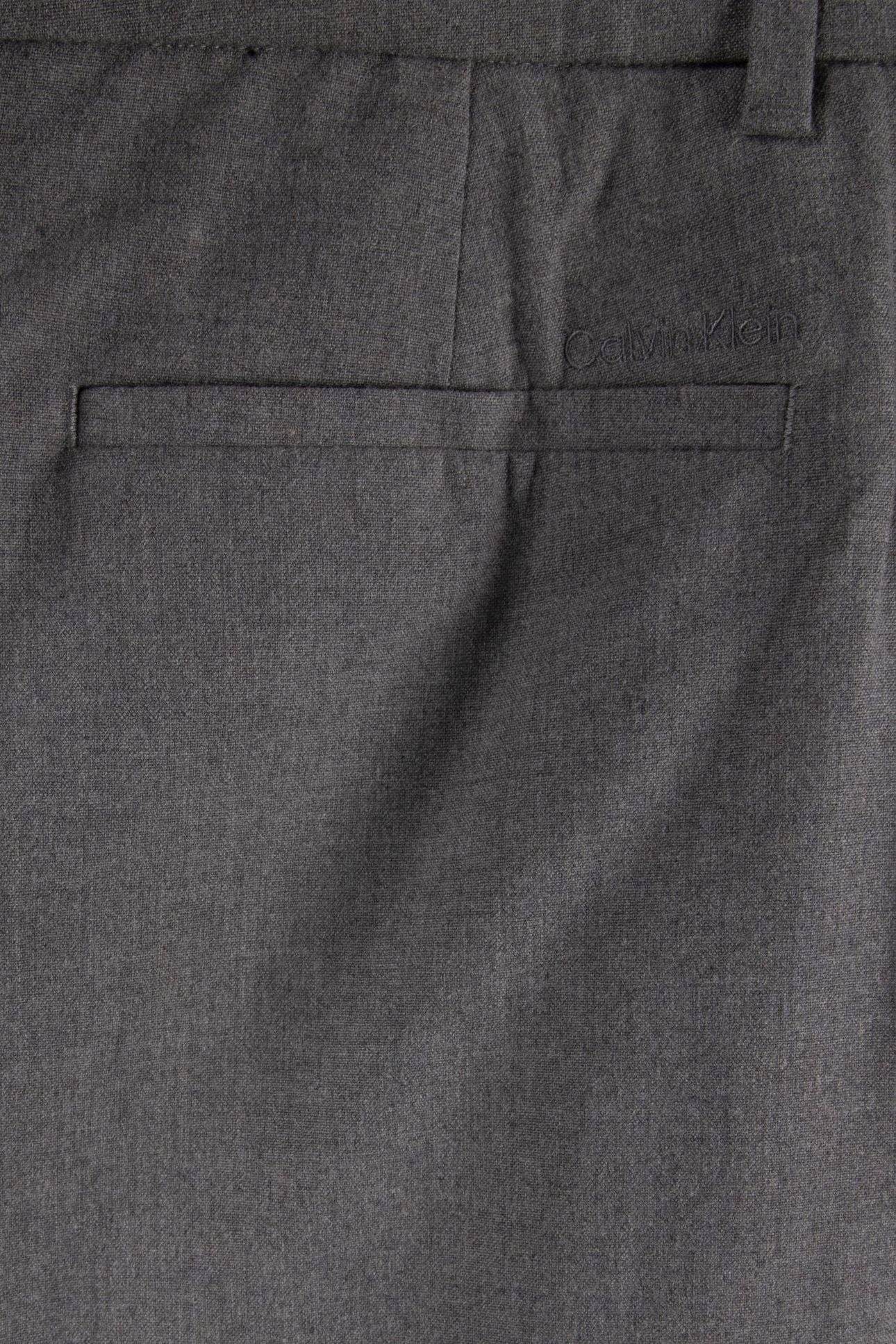 SLIM TAPERED PLEATED MARBLE GRAY 5
