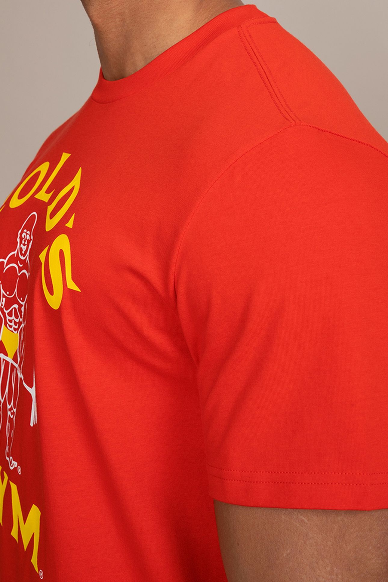 CLASSIC JOE CREW NECK TEE RED 5