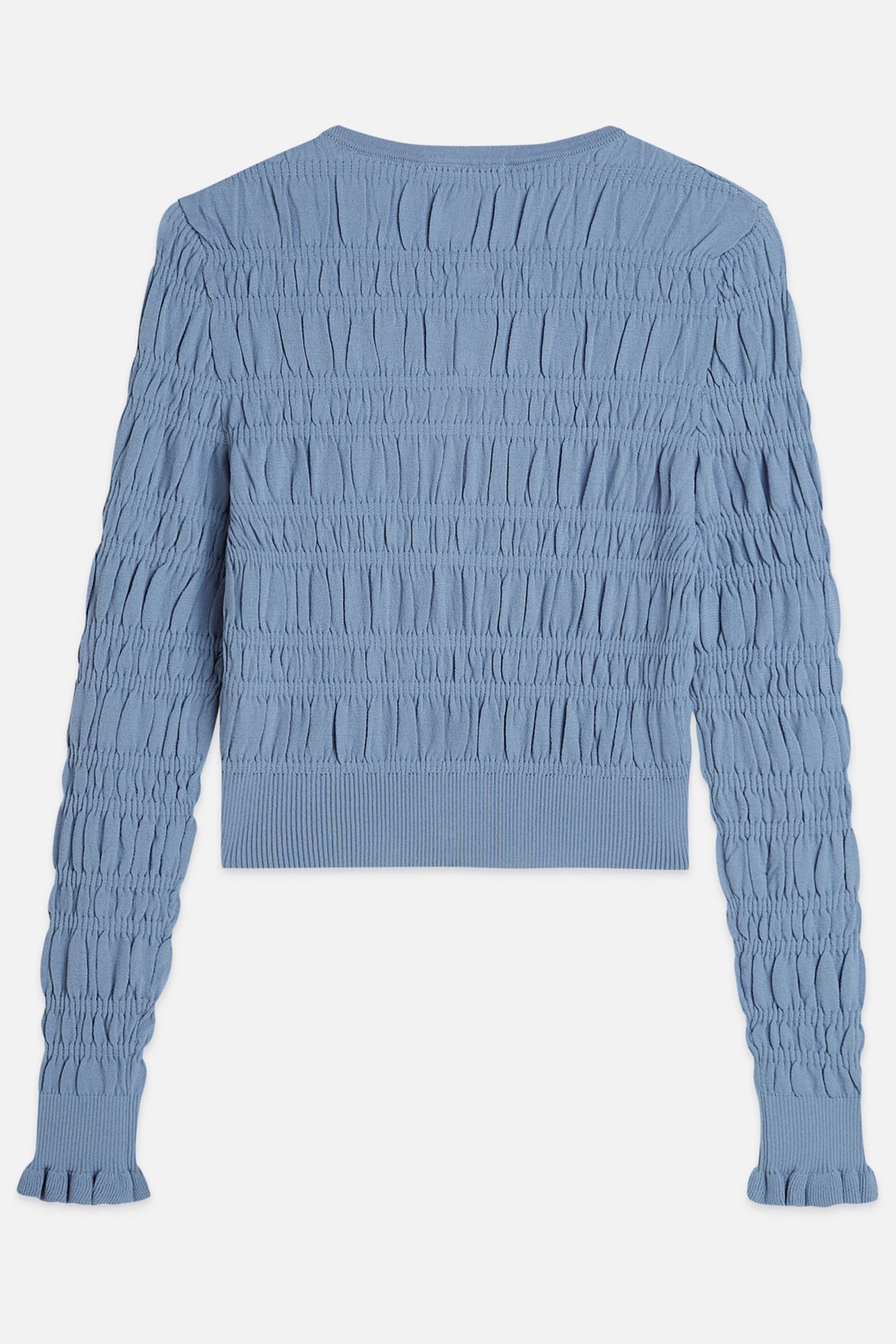 SMOCK STITCH CREW NECK CARDIGAN INFINITY 2