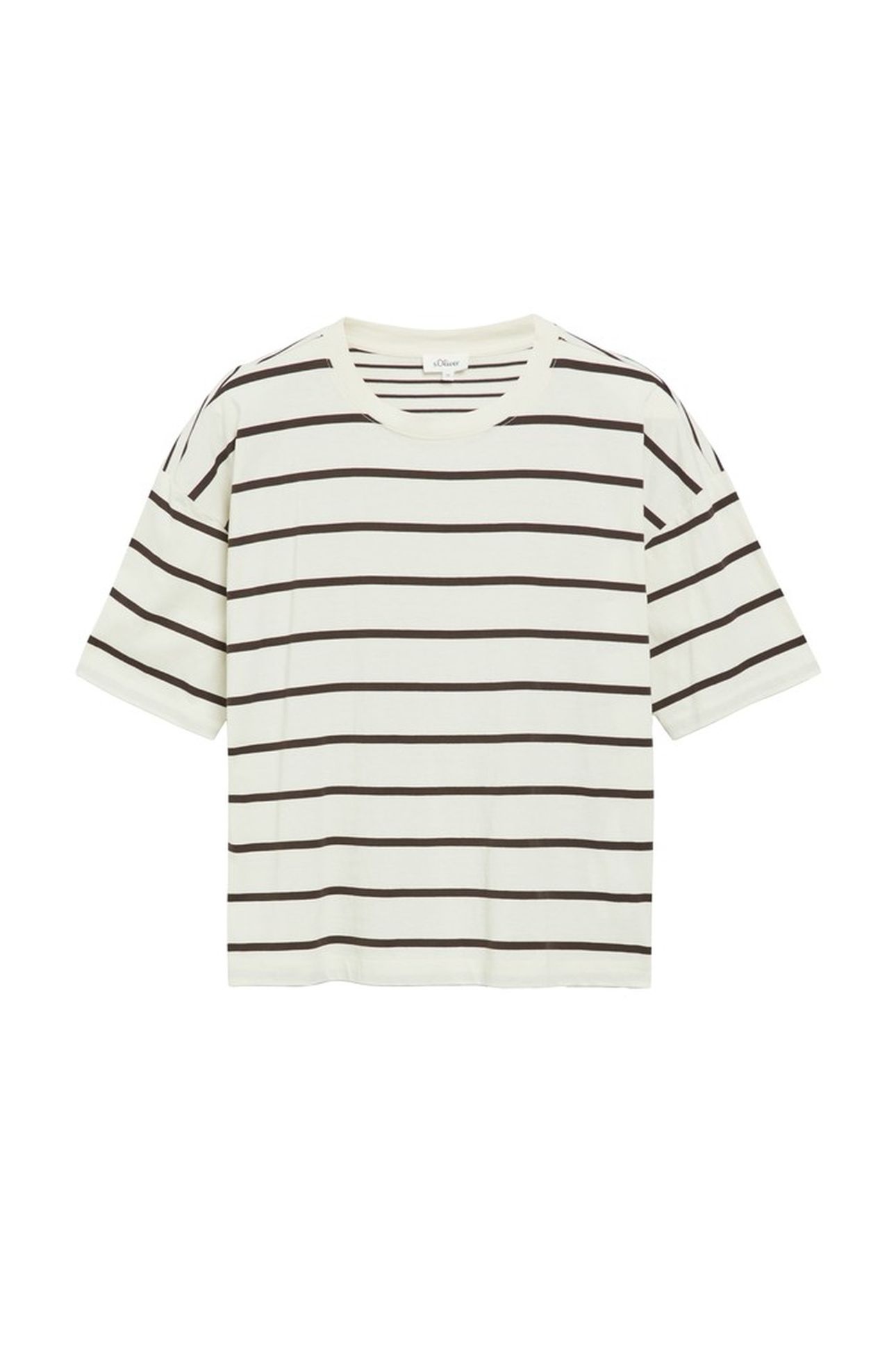 S.OLIVER T-SHIRTS BROWN 4