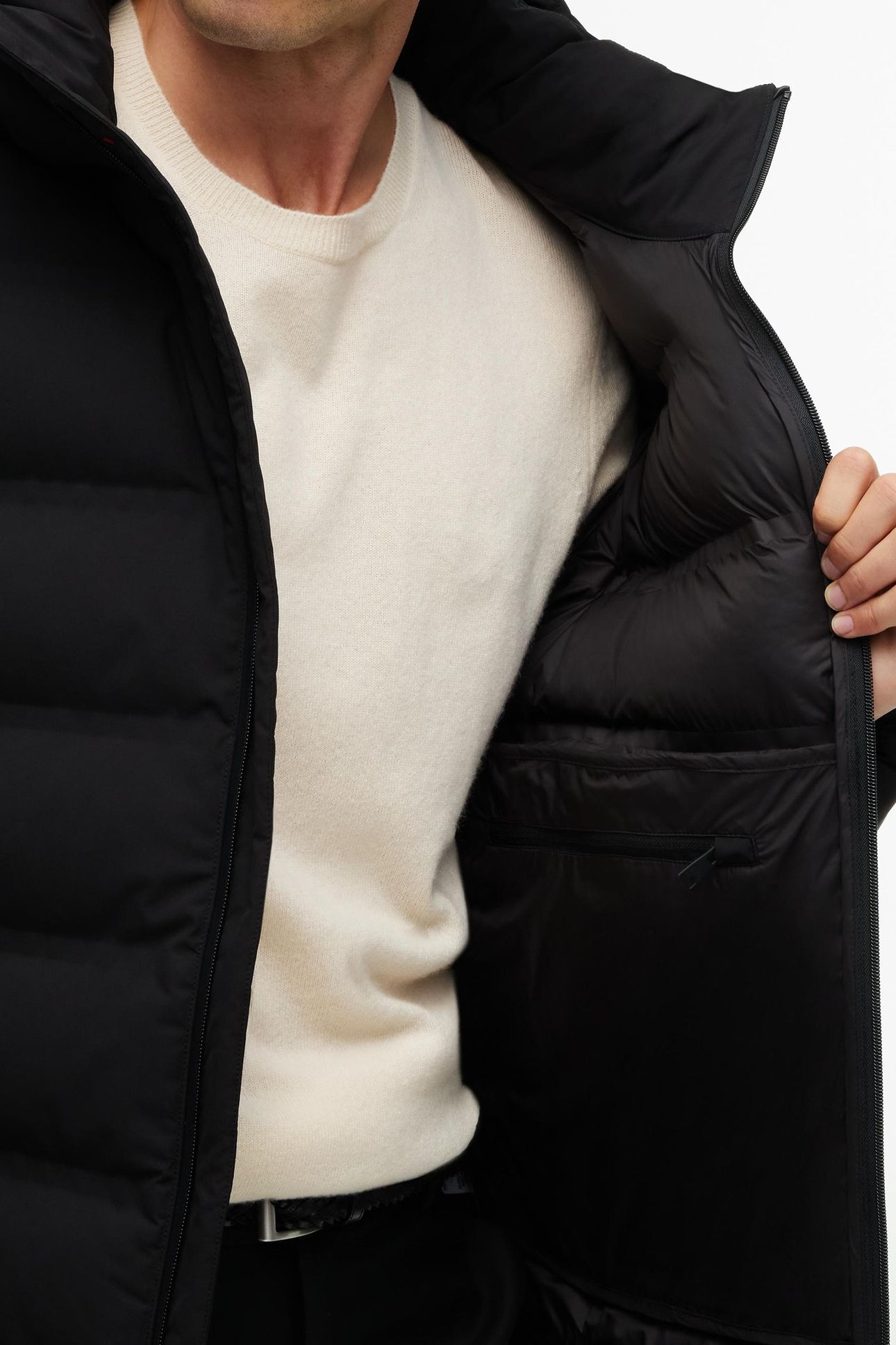 TECH HEAT-SEALED JACKET BLACK 6