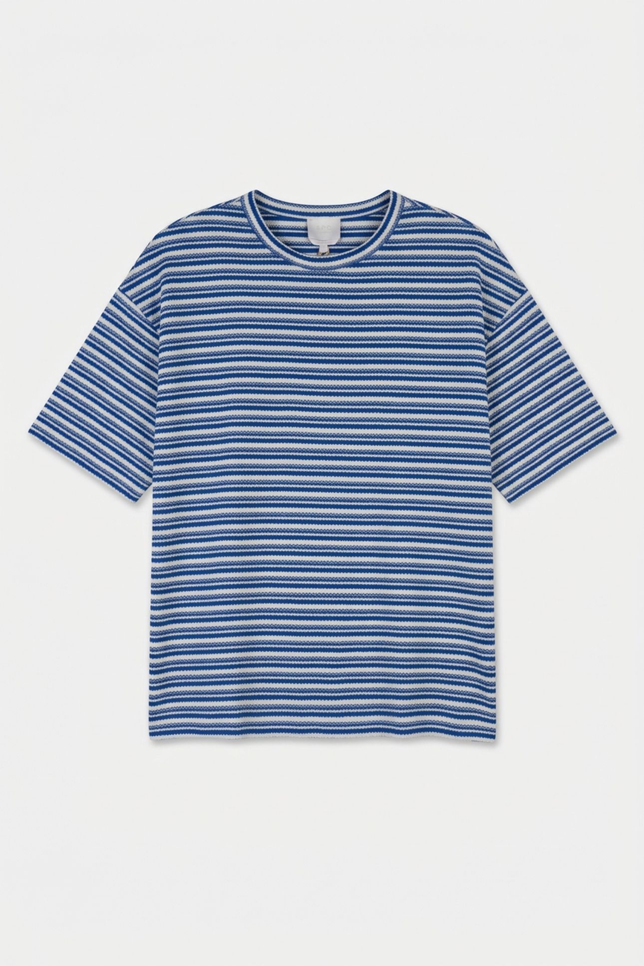 UNISEX T-SHIRT RAYAN BLUE/WHITE 5