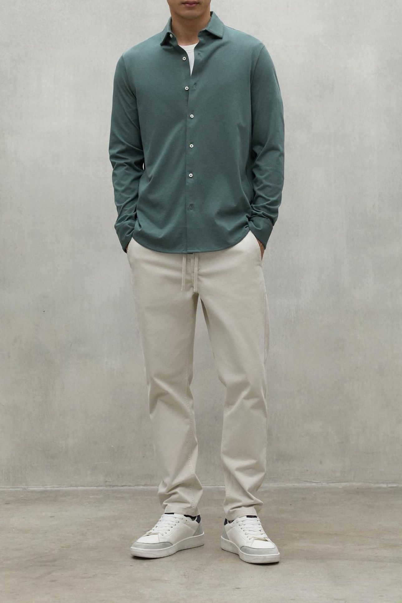 GAELALF SHIRT DUSTY GREEN 3