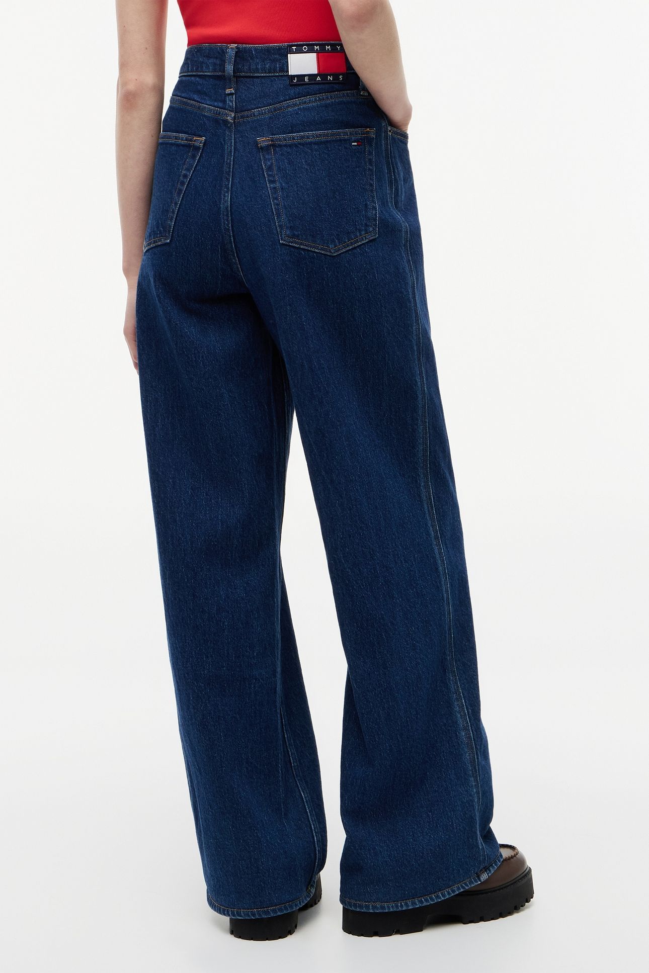 CLAIRE HIGH RISE WIDE LEG JEANS DENIM 2