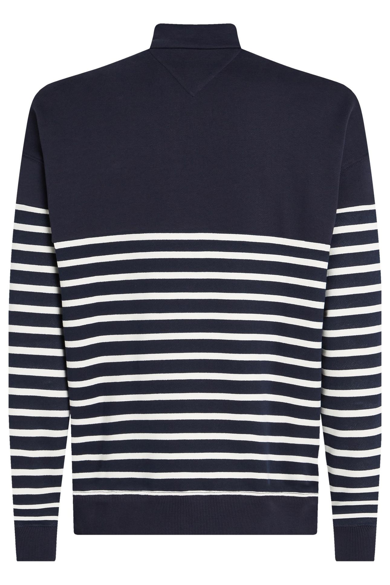 PLACED STRIPE 1/4 ZIP DESERT SKY/IVORY PETAL 2