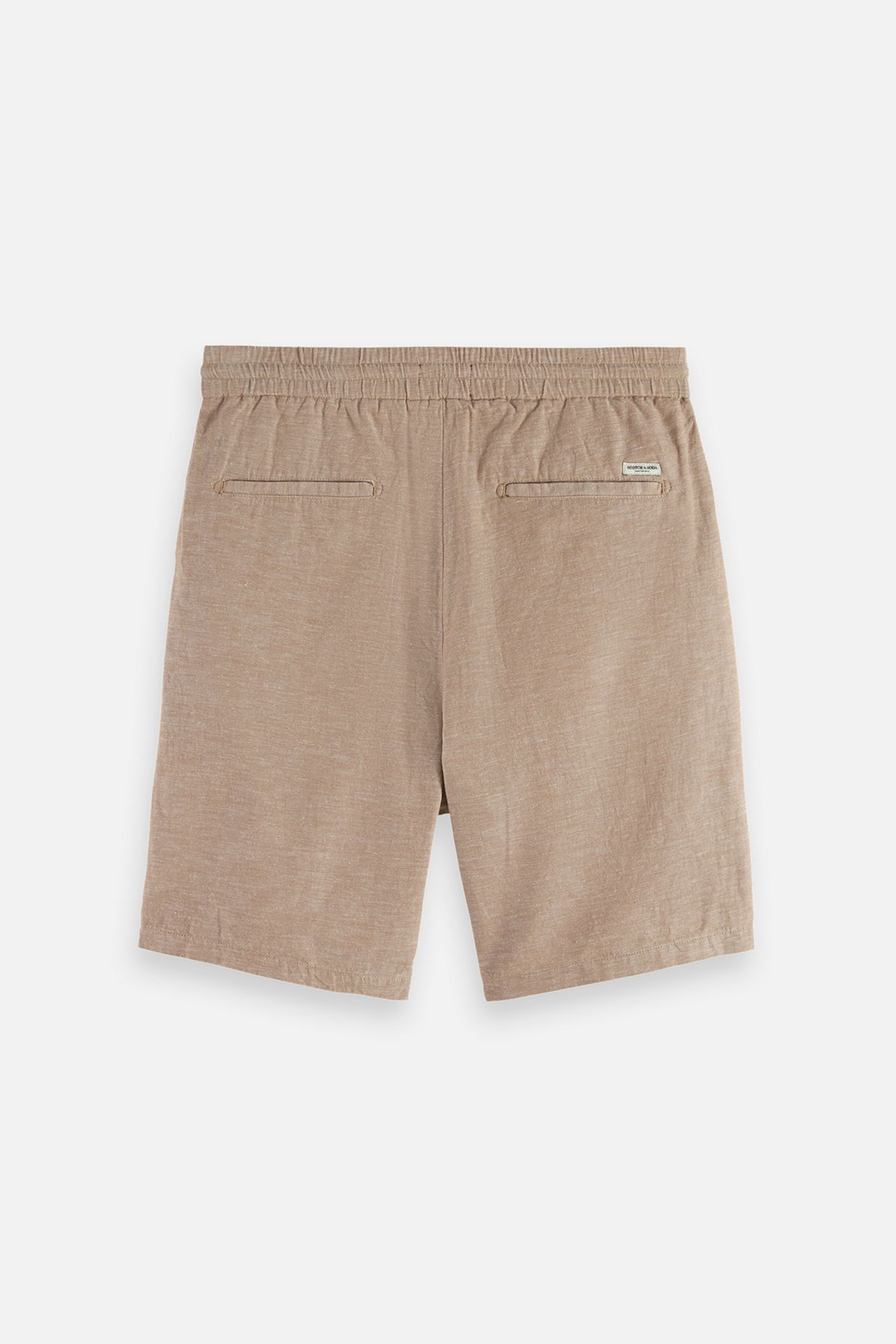 SEASONAL CORE FAVE COTTON LINEN REGULAR-FIT CHINO SHORTS LT  5