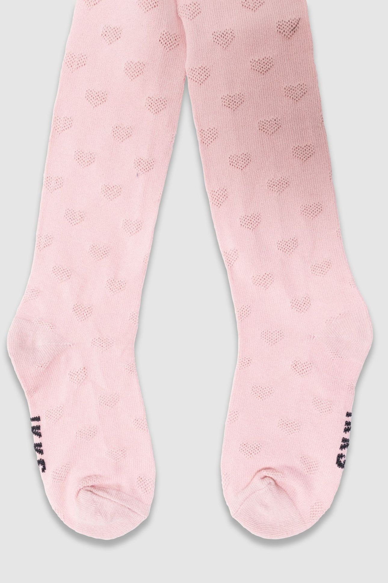 GIRLS’ PINK BOW JACQUARD KNIT TIGHTS 3