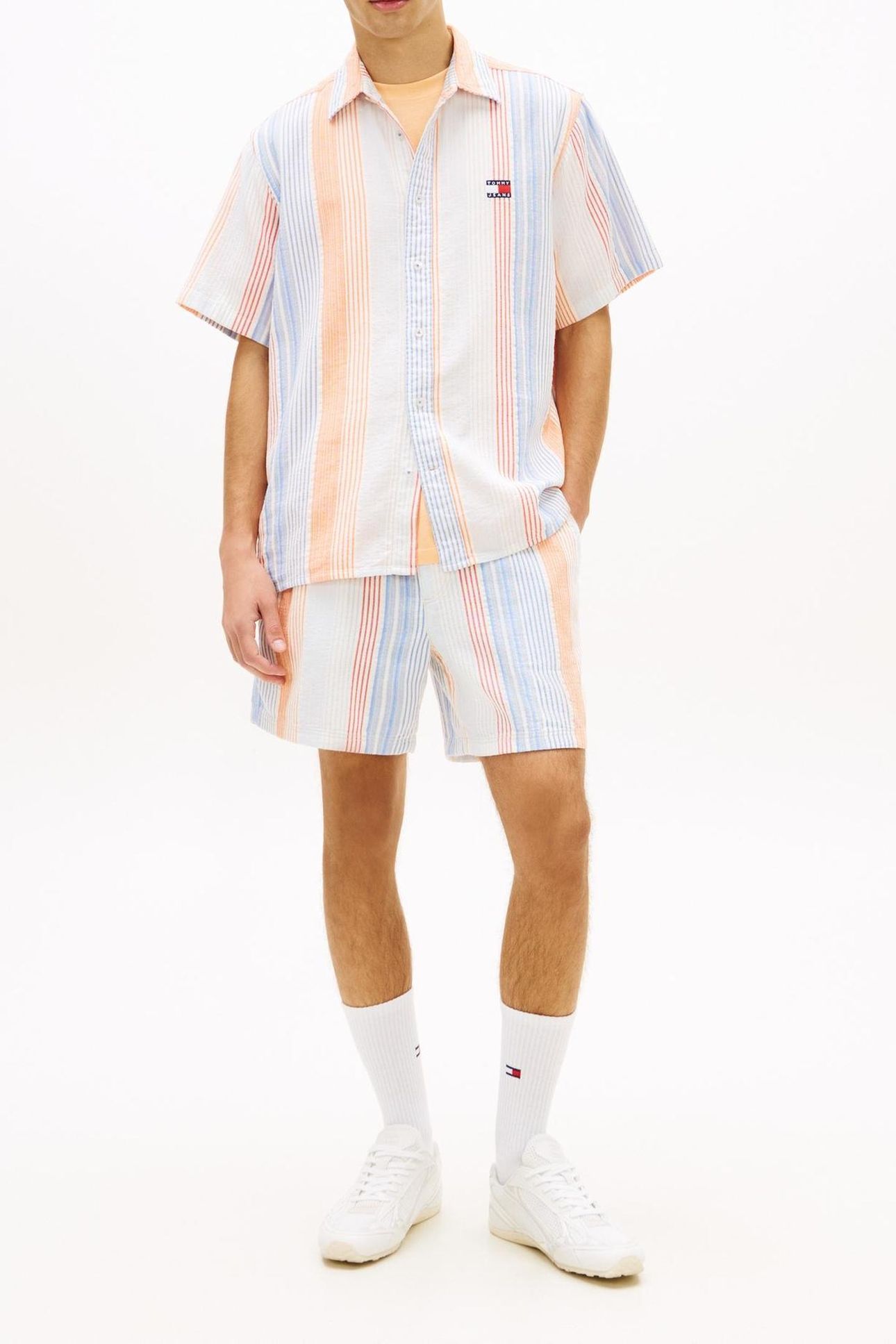 TJM TEXTURED STRIPE ANCIENT WHITE STRIPES 4