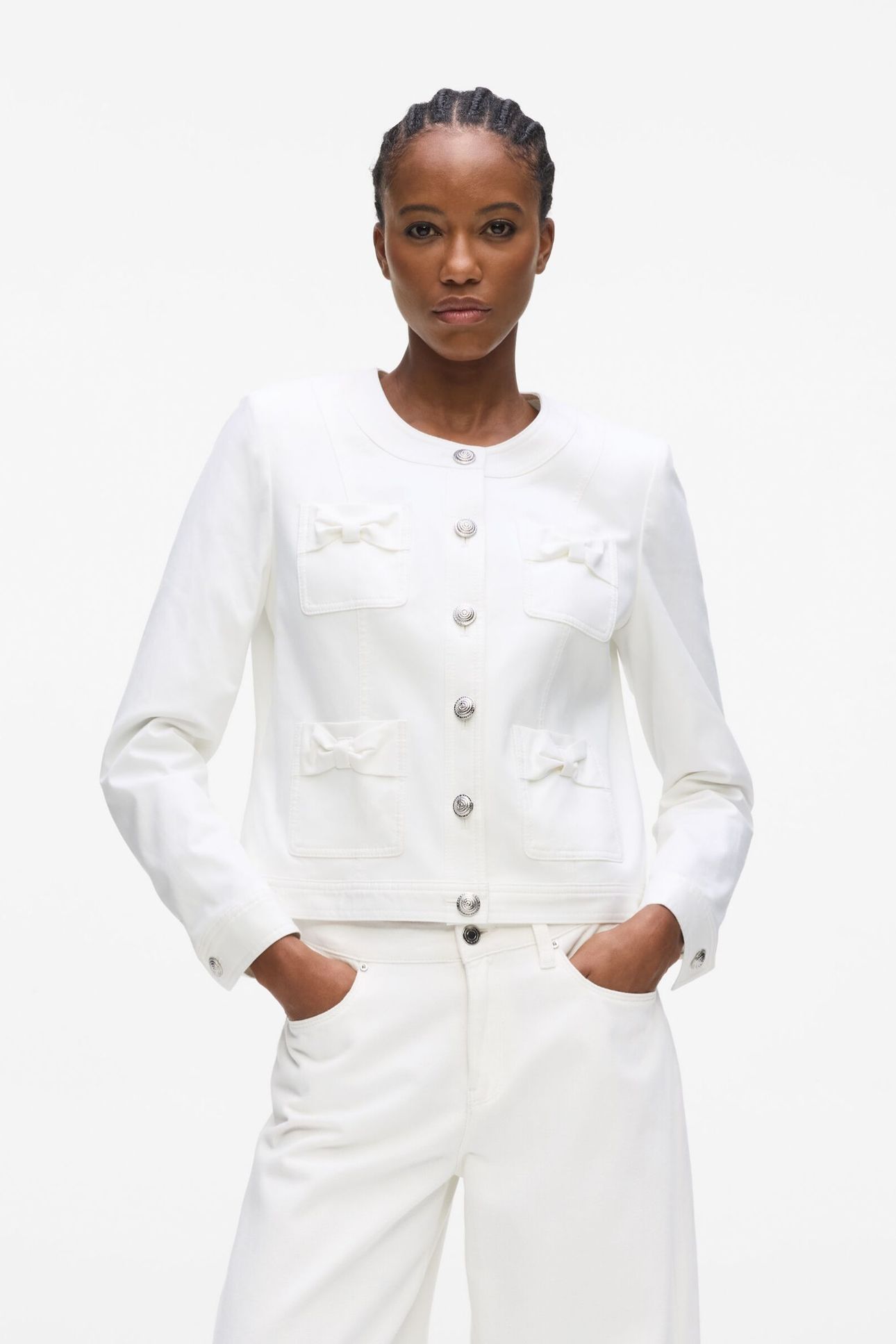 BOW JACKET OFF WHITE 1