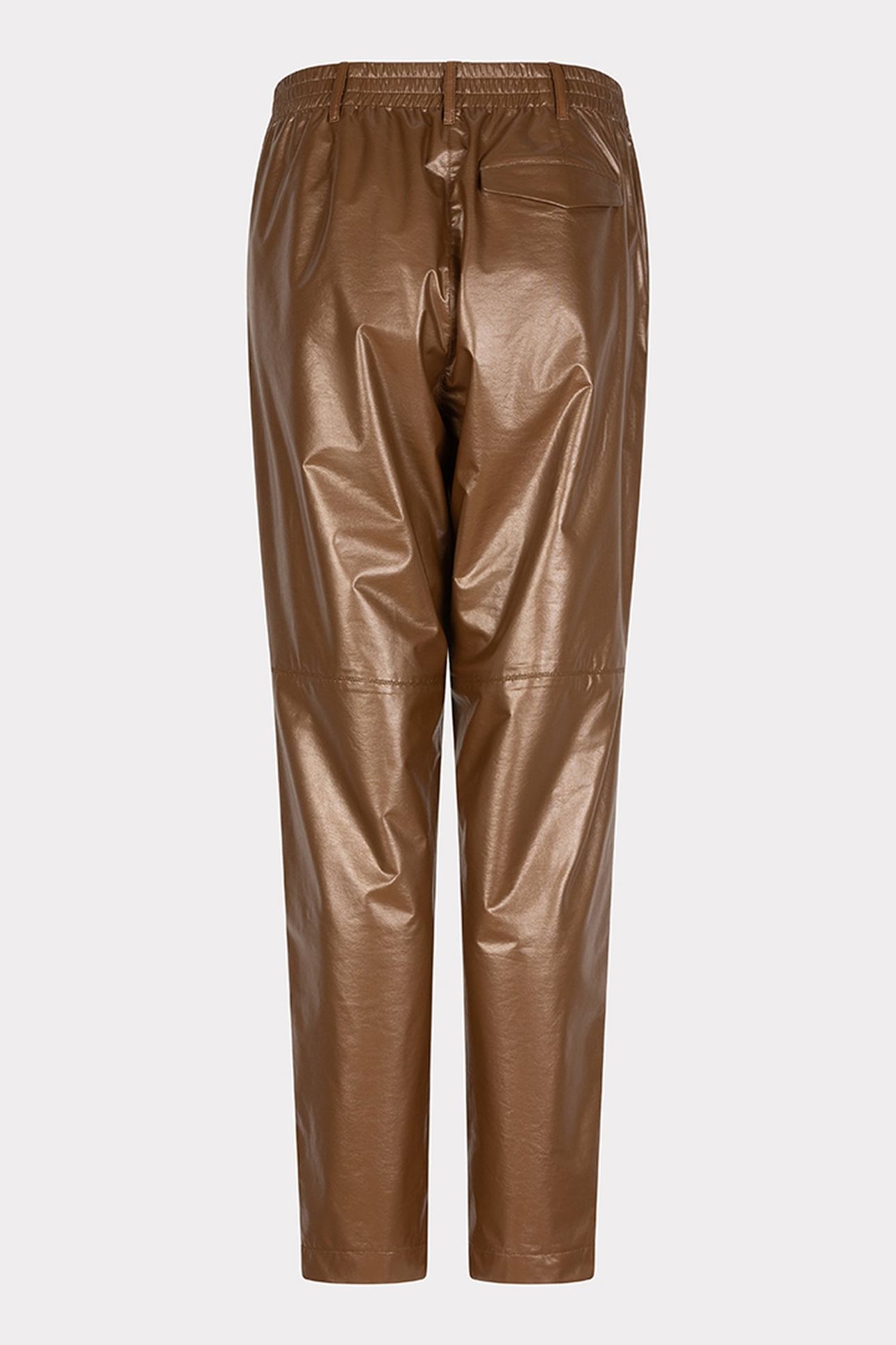 TROUSERS METALLIC PU BRONZE METALLIC 6