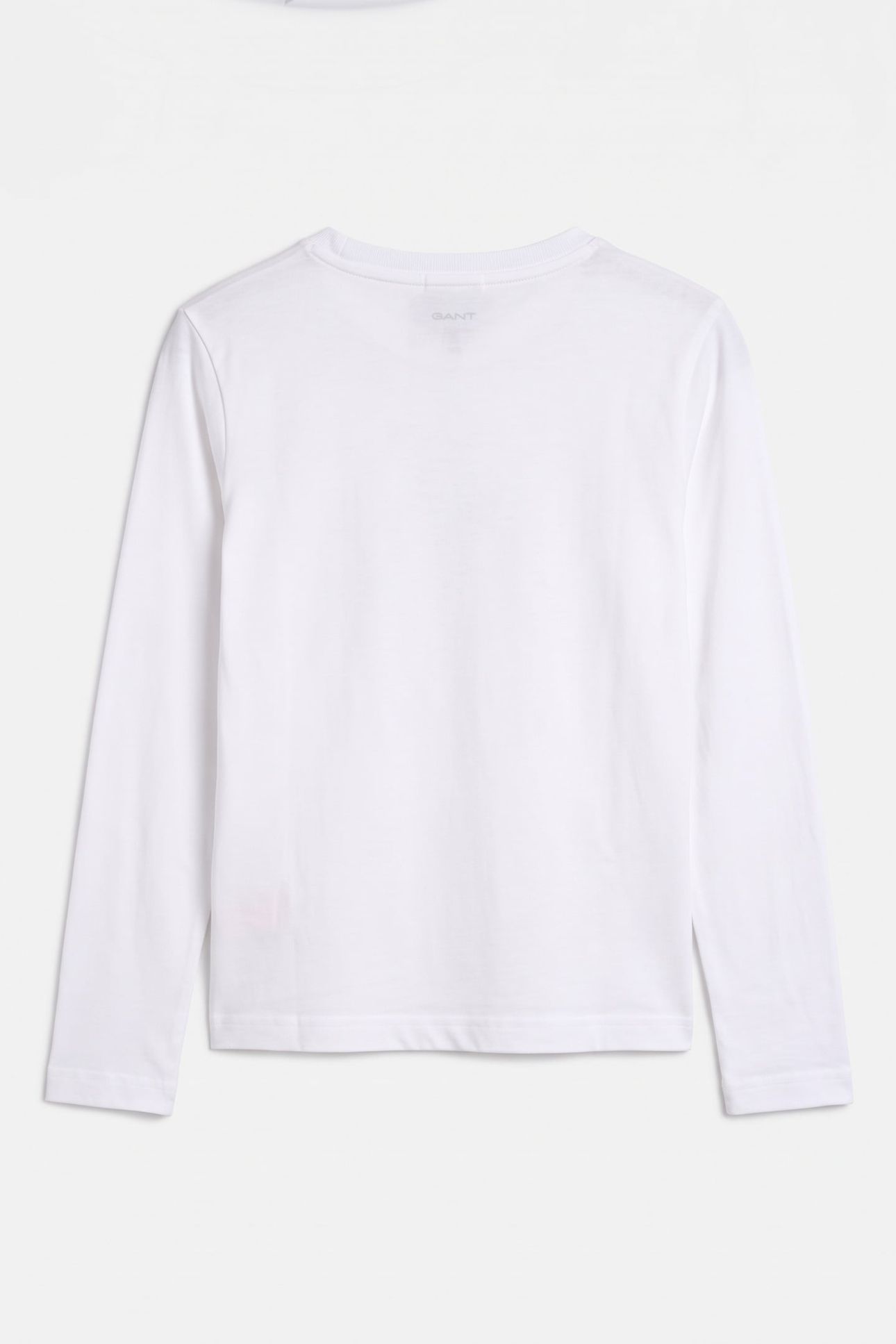 KIDS UNISEX ARCHIVE SHIELD LS T-SHIRT WHITE 3