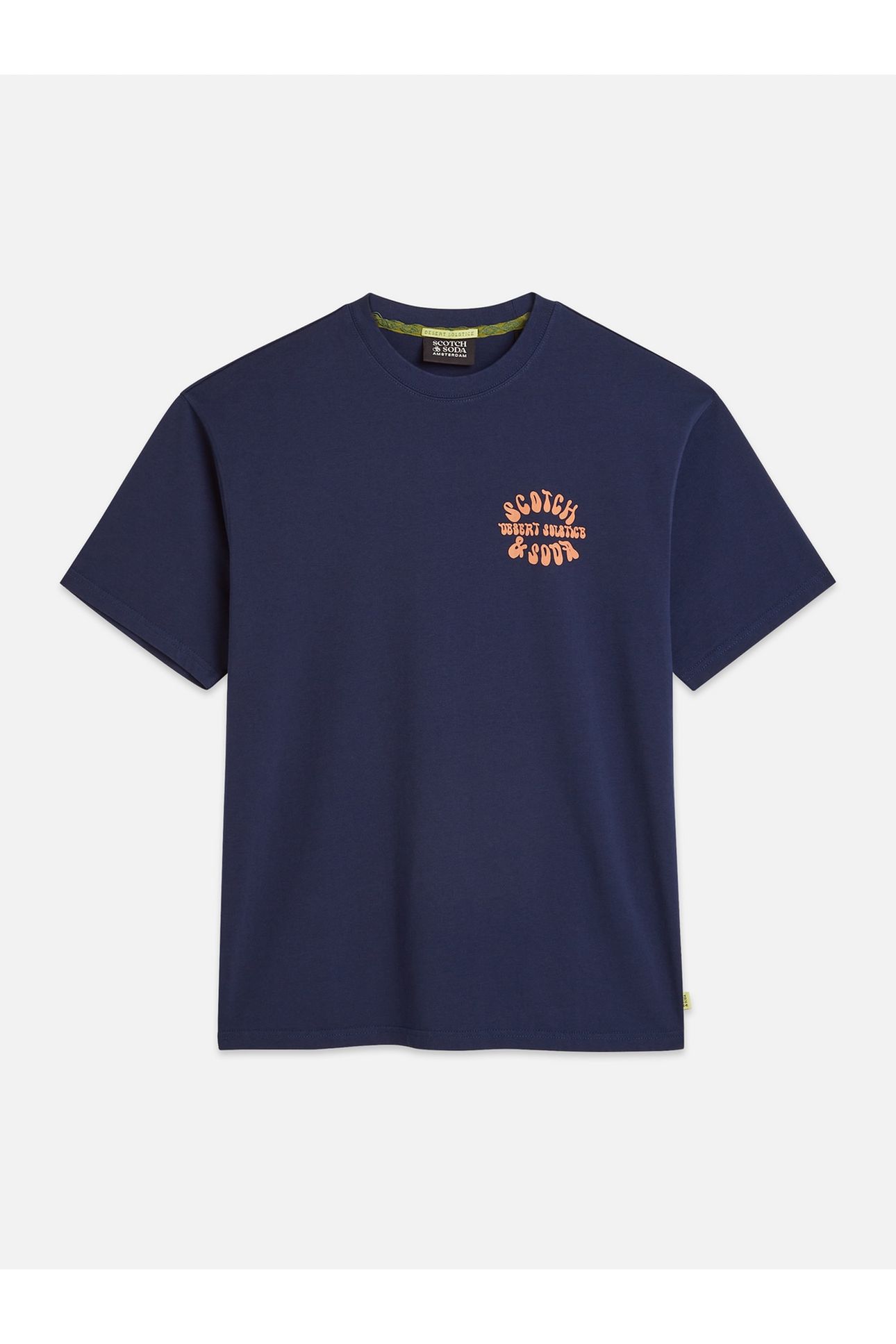 FRONT AND BACK ARTWORK RELAXEDFIT TSHIRT NAVY 4