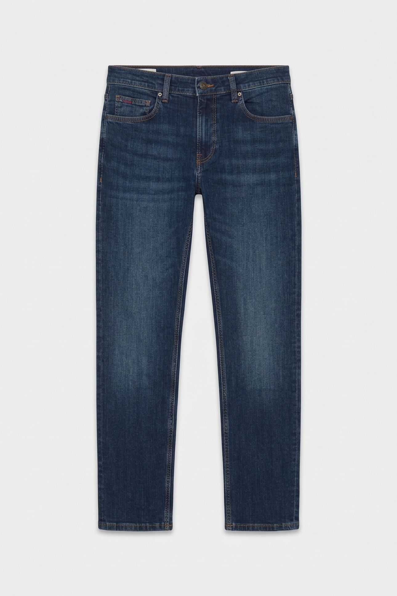 REGULAR ONE JEANS DARK BLUE BROKEN IN 3