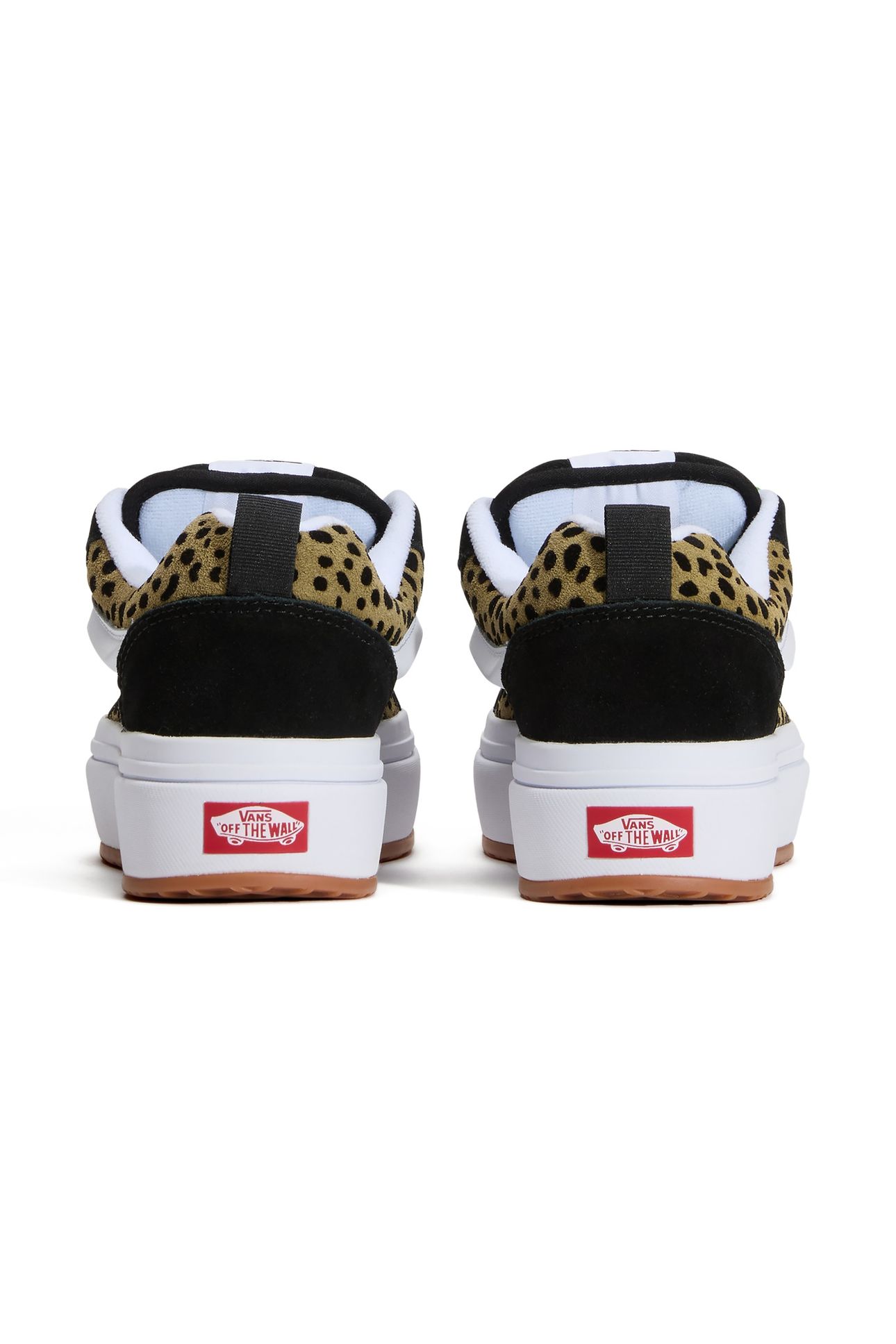 UNISEX KNU SKOOL PLATFORM LIGHT SPOTTED OLIVE BROWN/BLACK 4