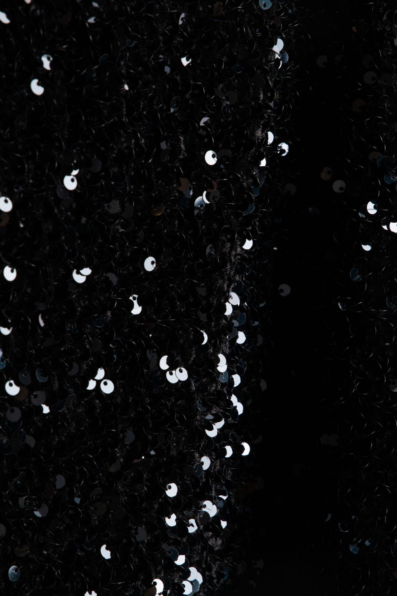 SEQUIN LAYERED MIDI SKIRT COAL 4