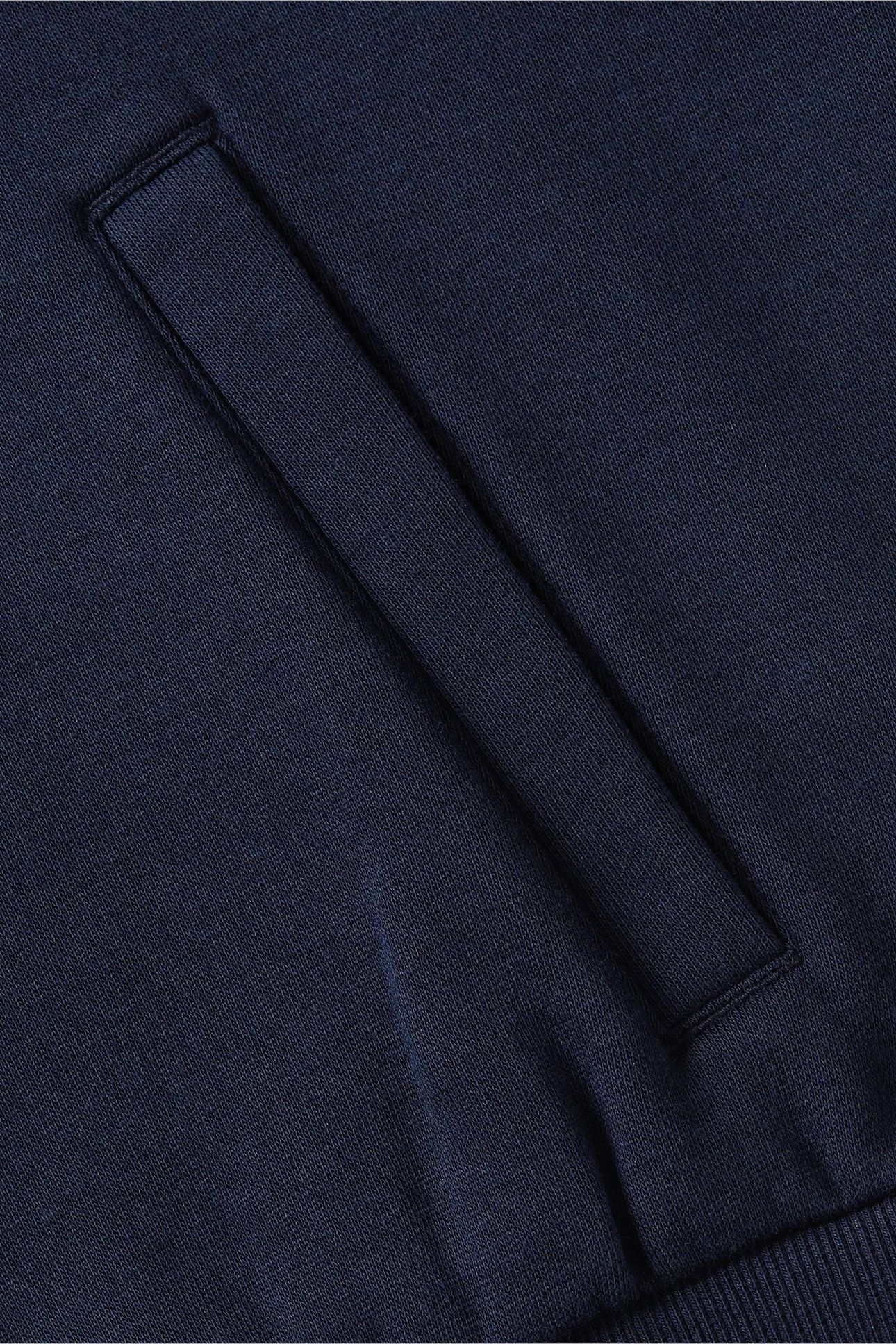 VARSITY FLEECE BOMBER DARK NIGHT NAVY 7